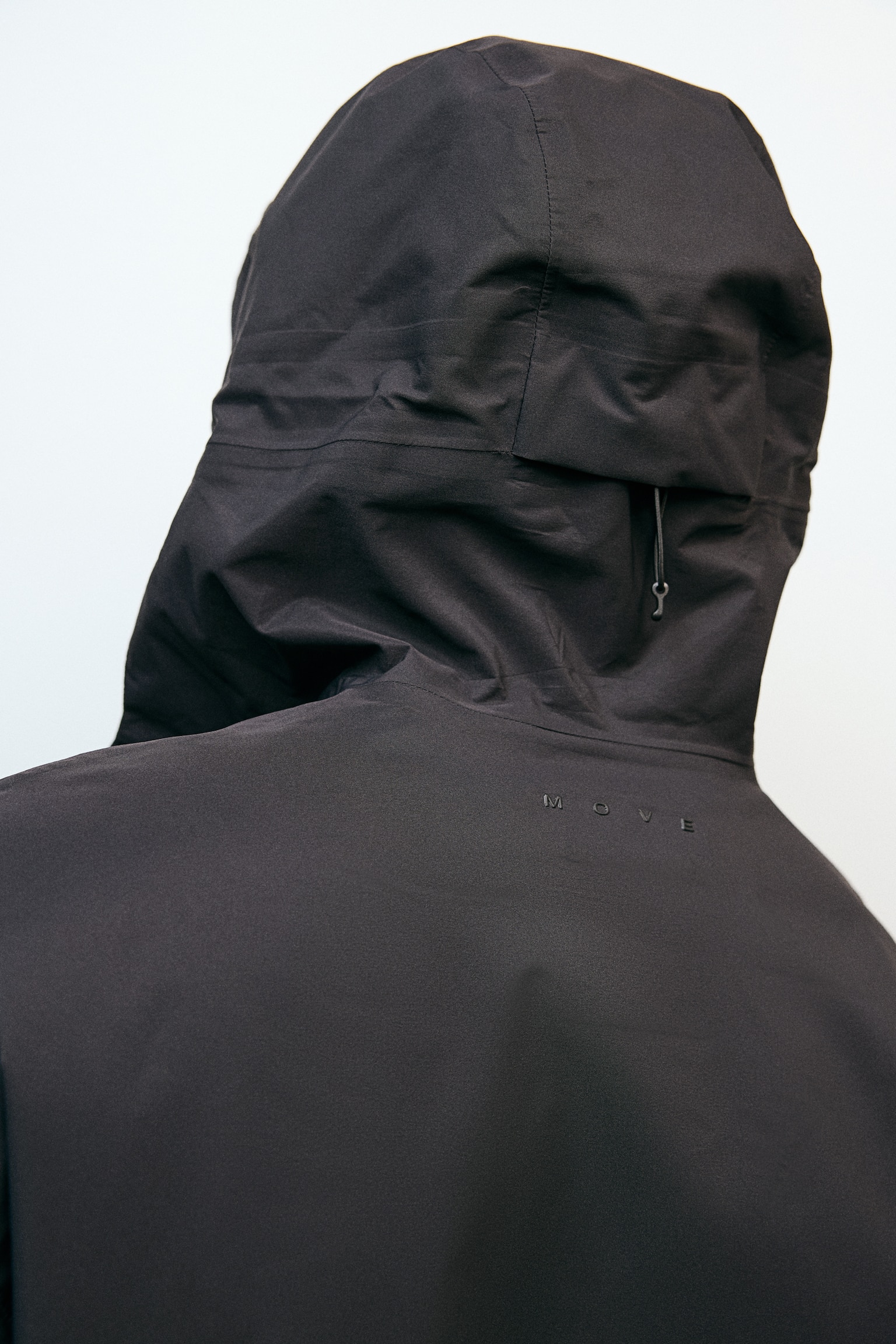 Rain jacket with StormMove™ - Black/Beige - 7