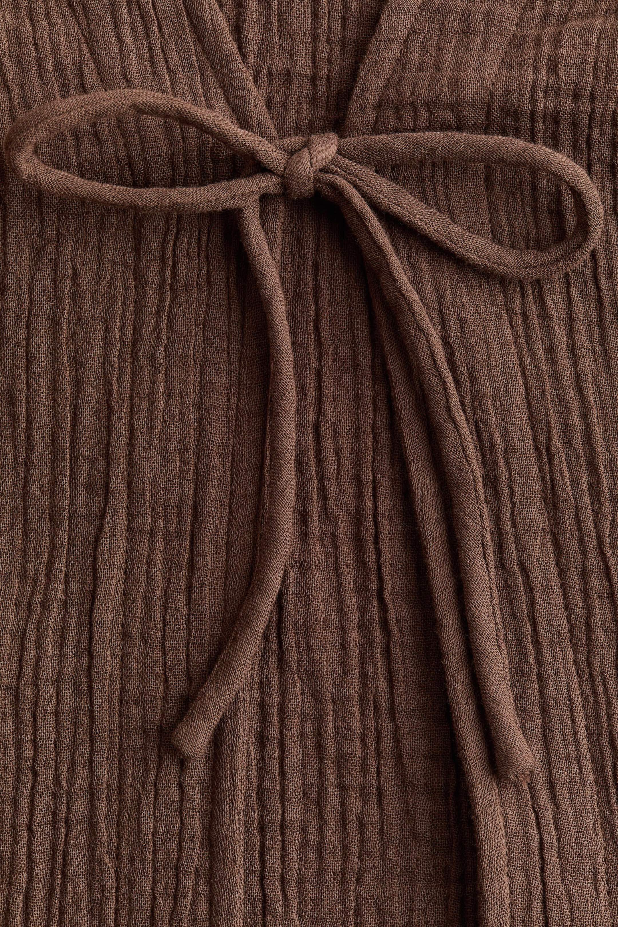 Женские куртки H&M Tie-Front Muslin Jacket — фото 2