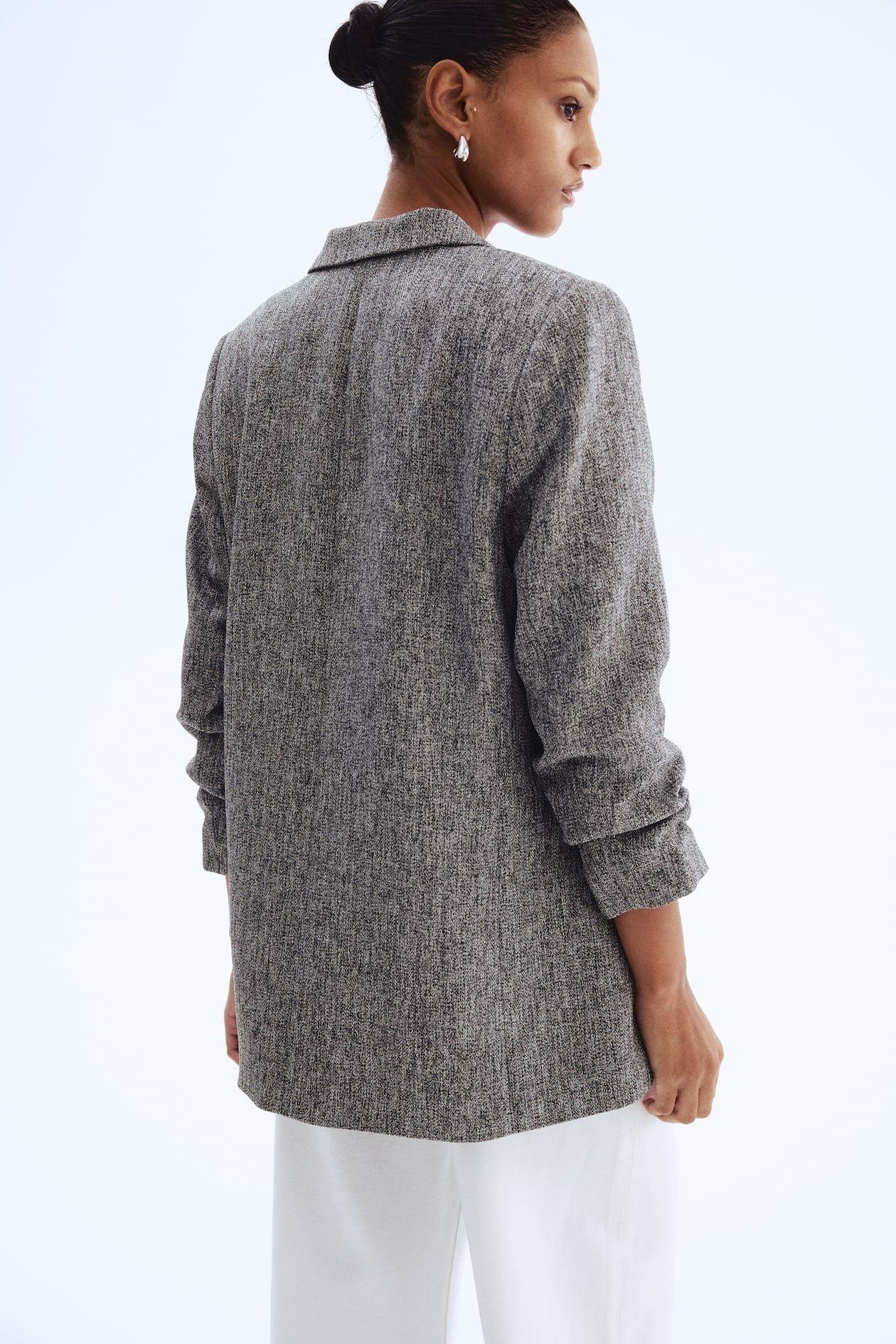 Gathered-Sleeve Jacket - image 4