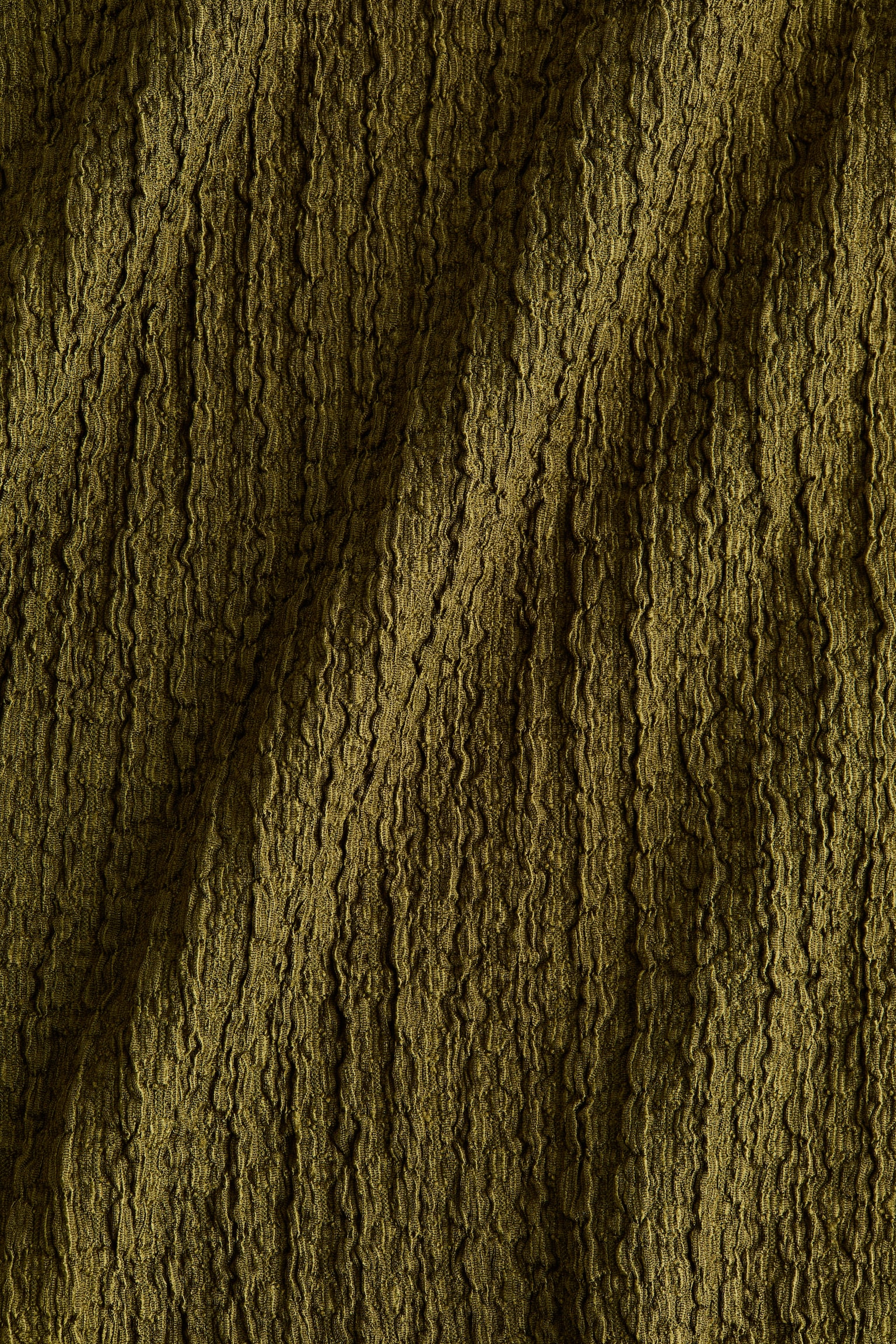 Áo có chi tiết xoắn - Màu xanh kaki đậm - 5