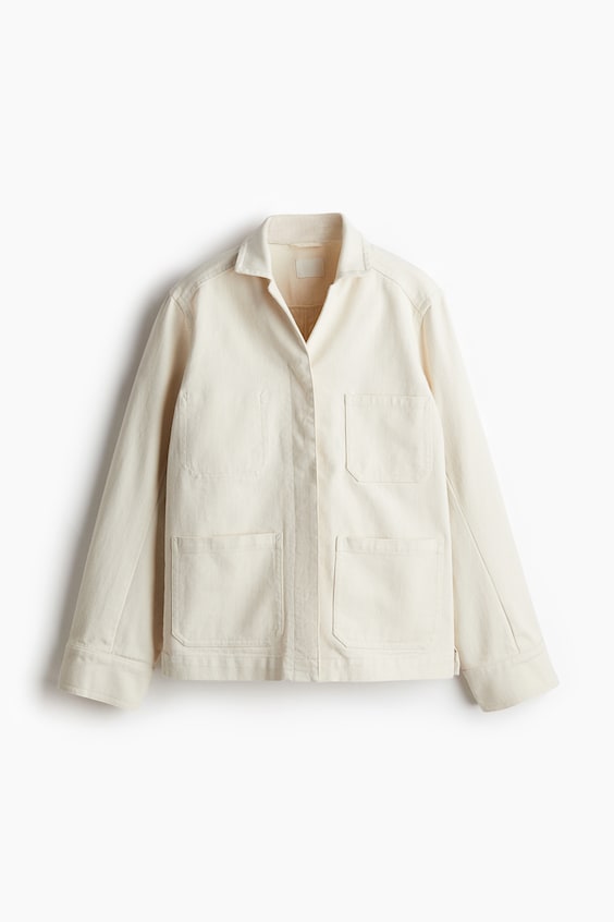 Женские куртки H&M Twill Shacket