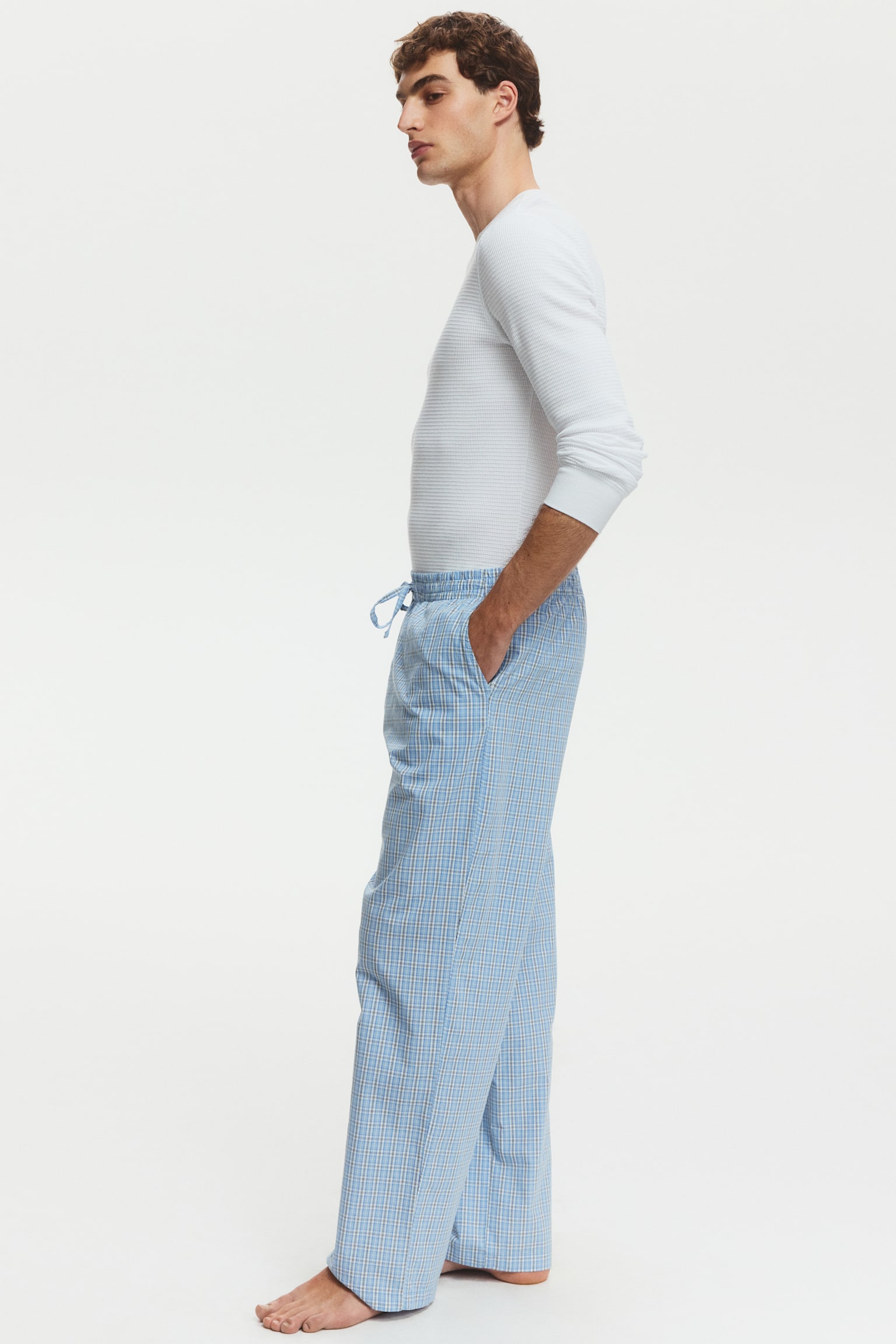 מכנסי פופלין Relaxed Fit - 5