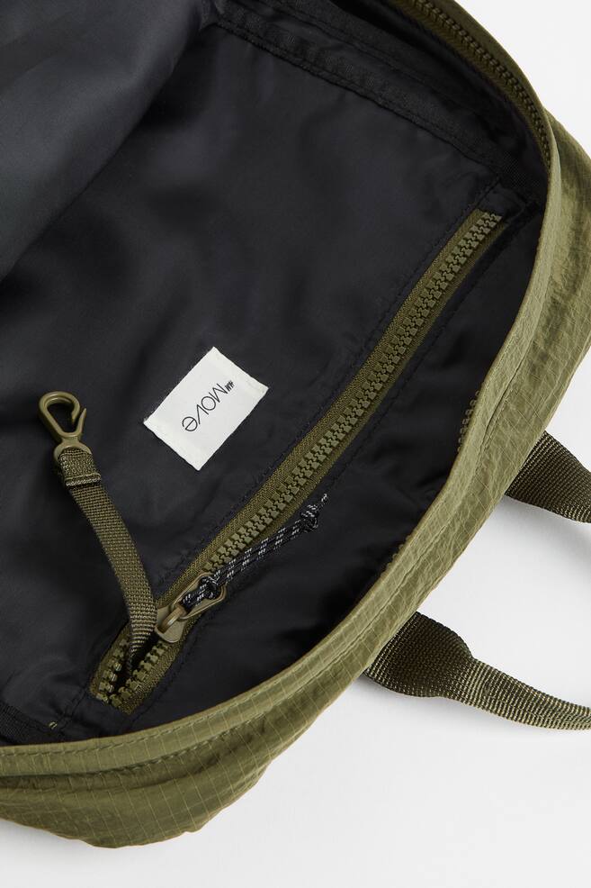 Packable outdoor backpack - Dark green/Black - 4