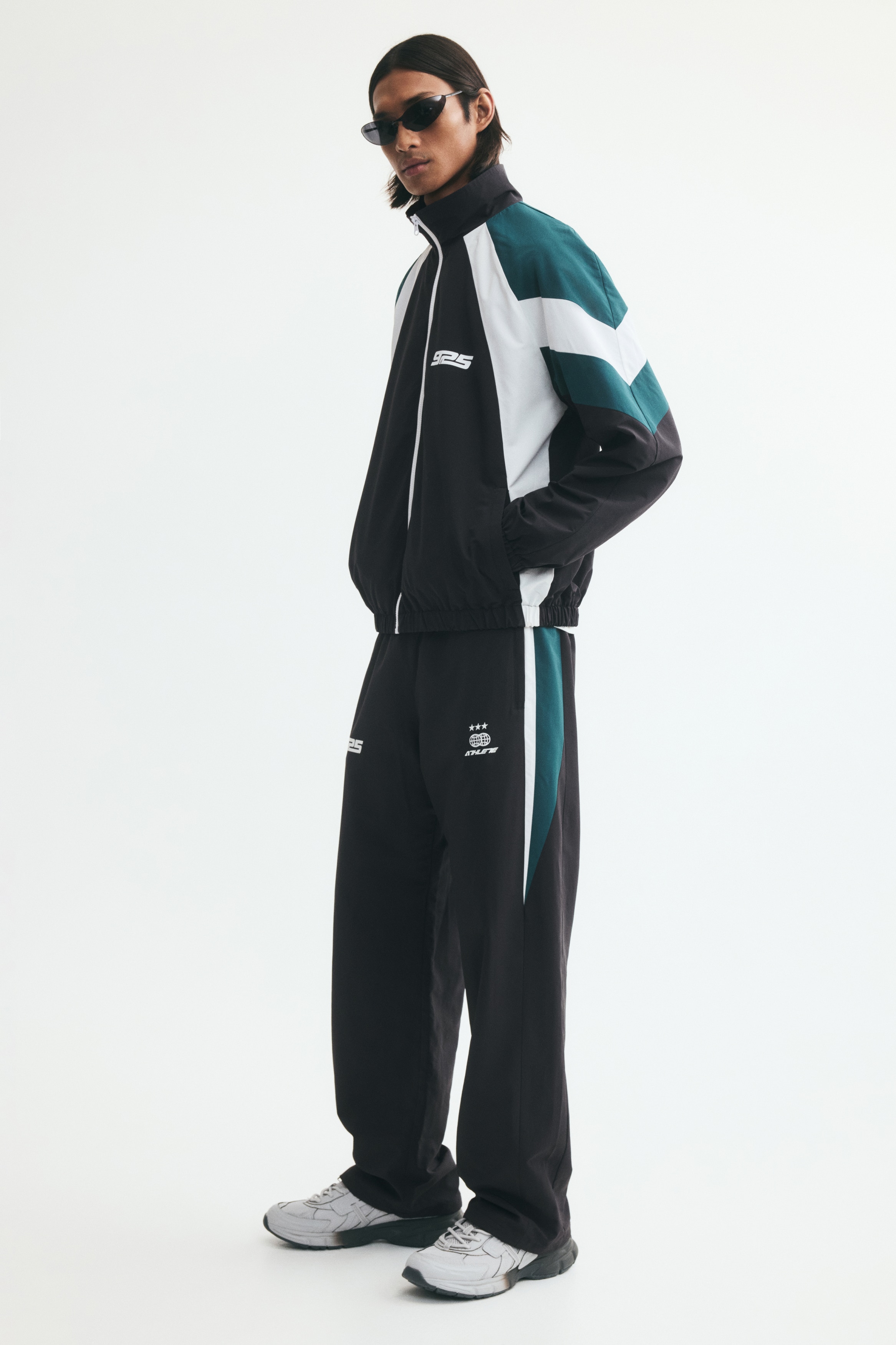 Relaxed Fit Print-motif track pants