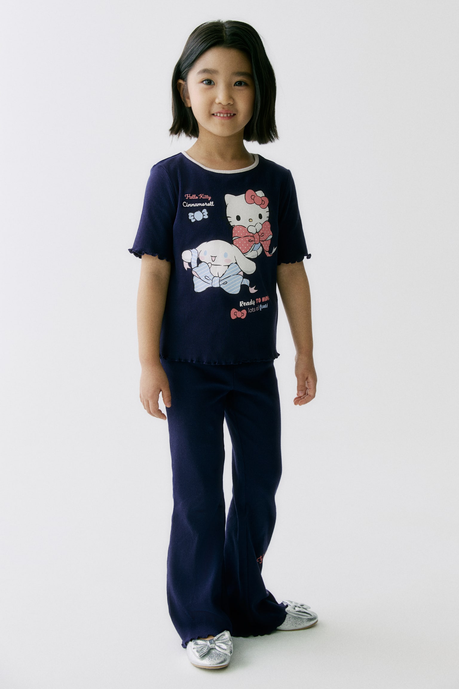 T-shirt imprimé - Marine/Hello Kitty/Bleu clair/Cinnamoroll/Crème/Cinnamoroll - 5