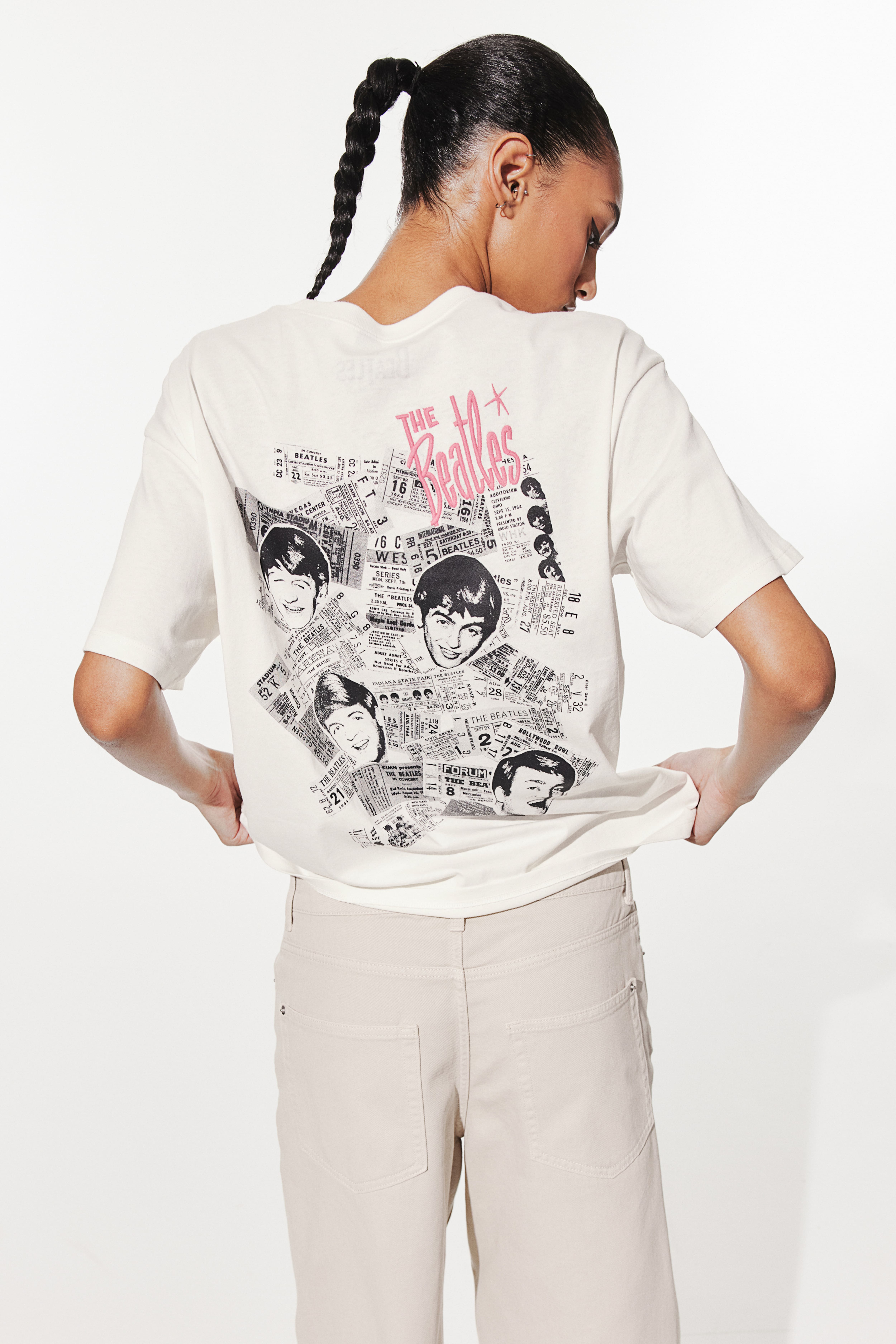 Beatles shirt womens online