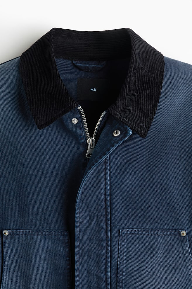 Short workwear jacket-Dark blue - 6