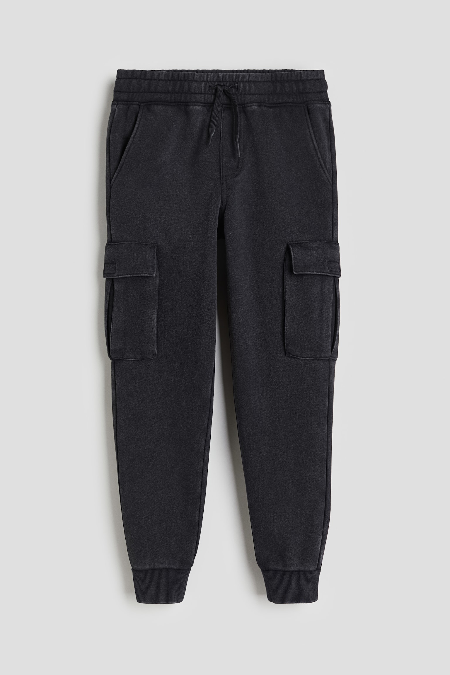 Cargo Track Pants - Black/Grey/Tie dye - 1