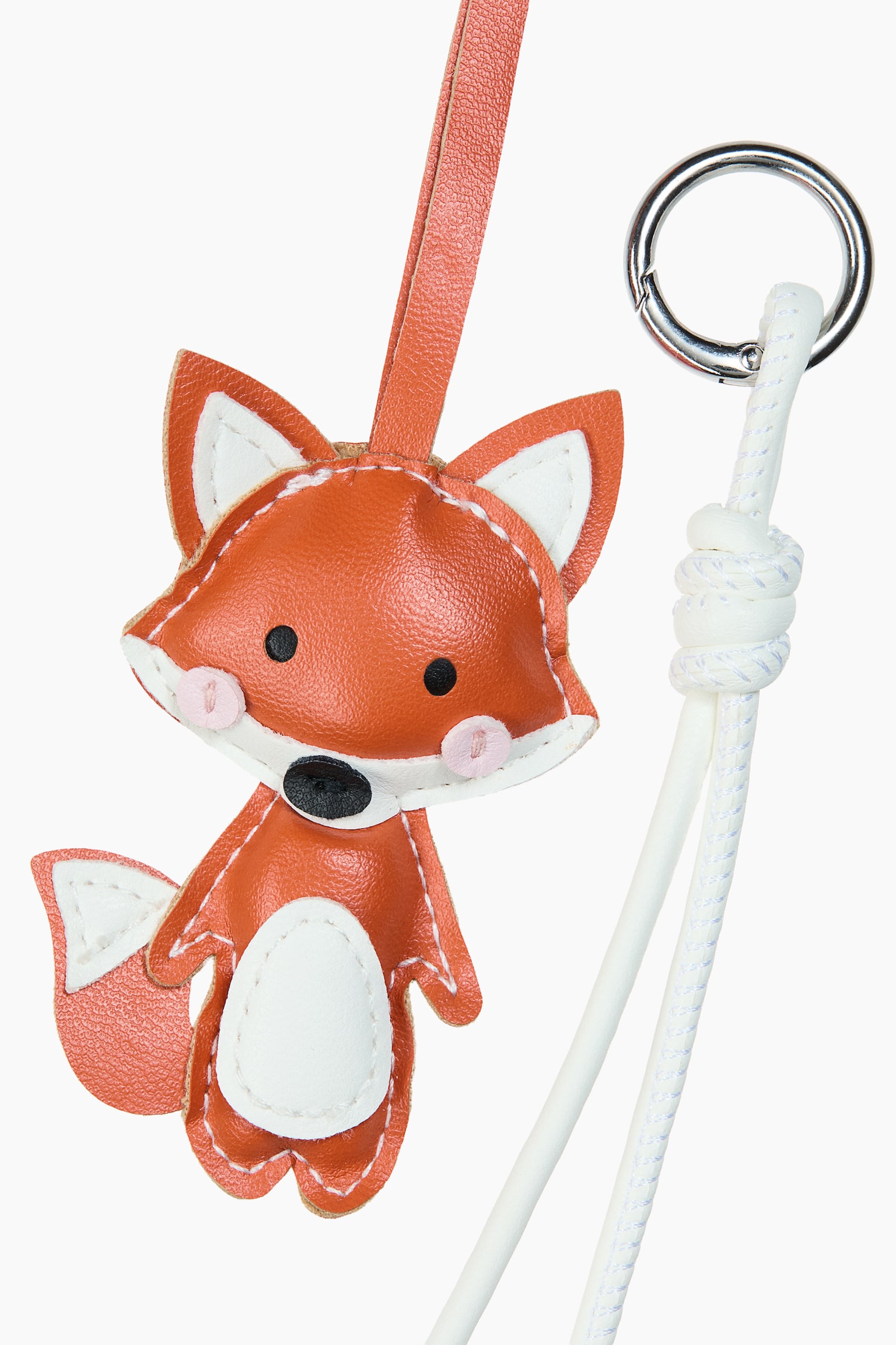 Bag charm - Orange/Fox/White/Dog/Black/Flower - 2