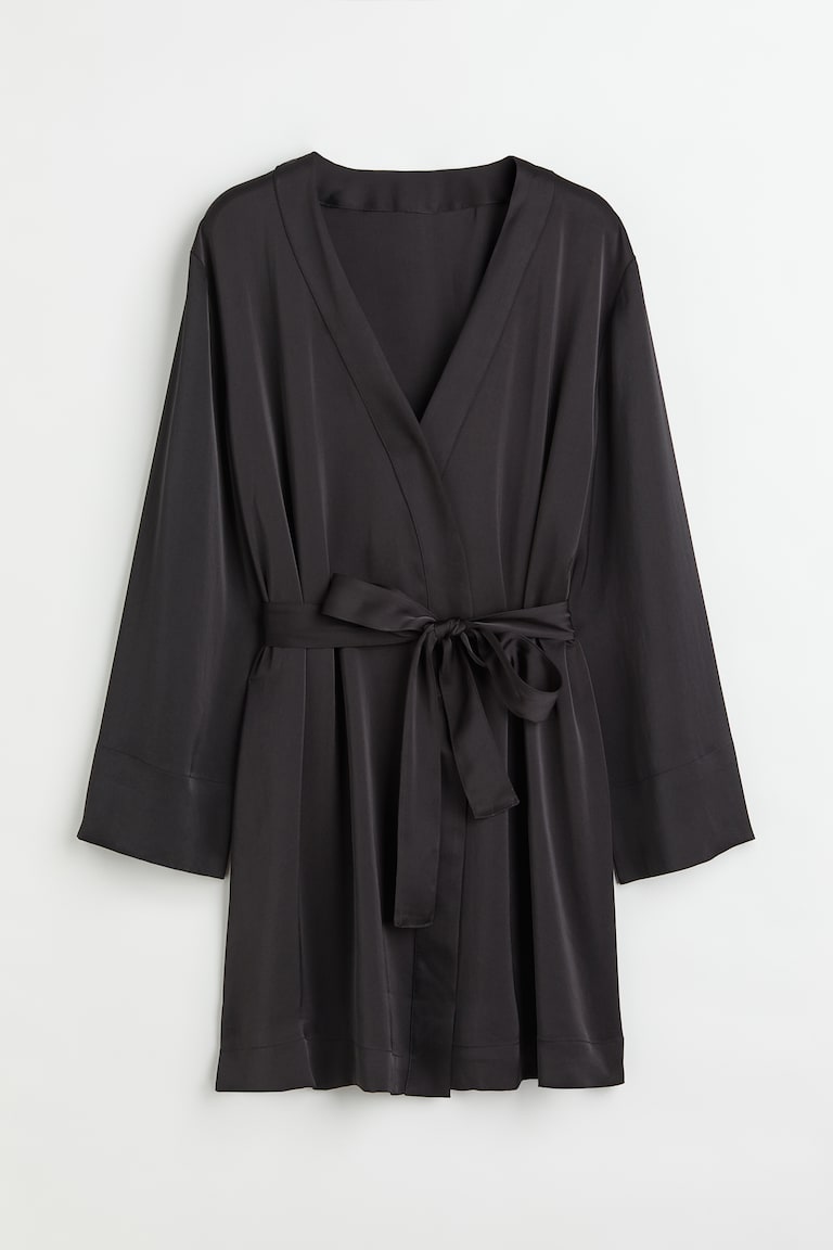 chinese dress ladies Women Full Length Satin Robe Plus Size Nightdresses Dressing Gown Sexy Lace  Bathrobe Pink XL-5XL,Pink,XL at Amazon Women's Clothing store main image 0