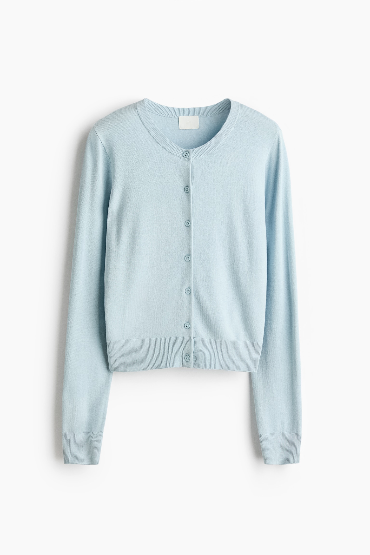 Fine-knit cardigan - Light blue/Navy blue/Pink/Lilac/Black/Mole