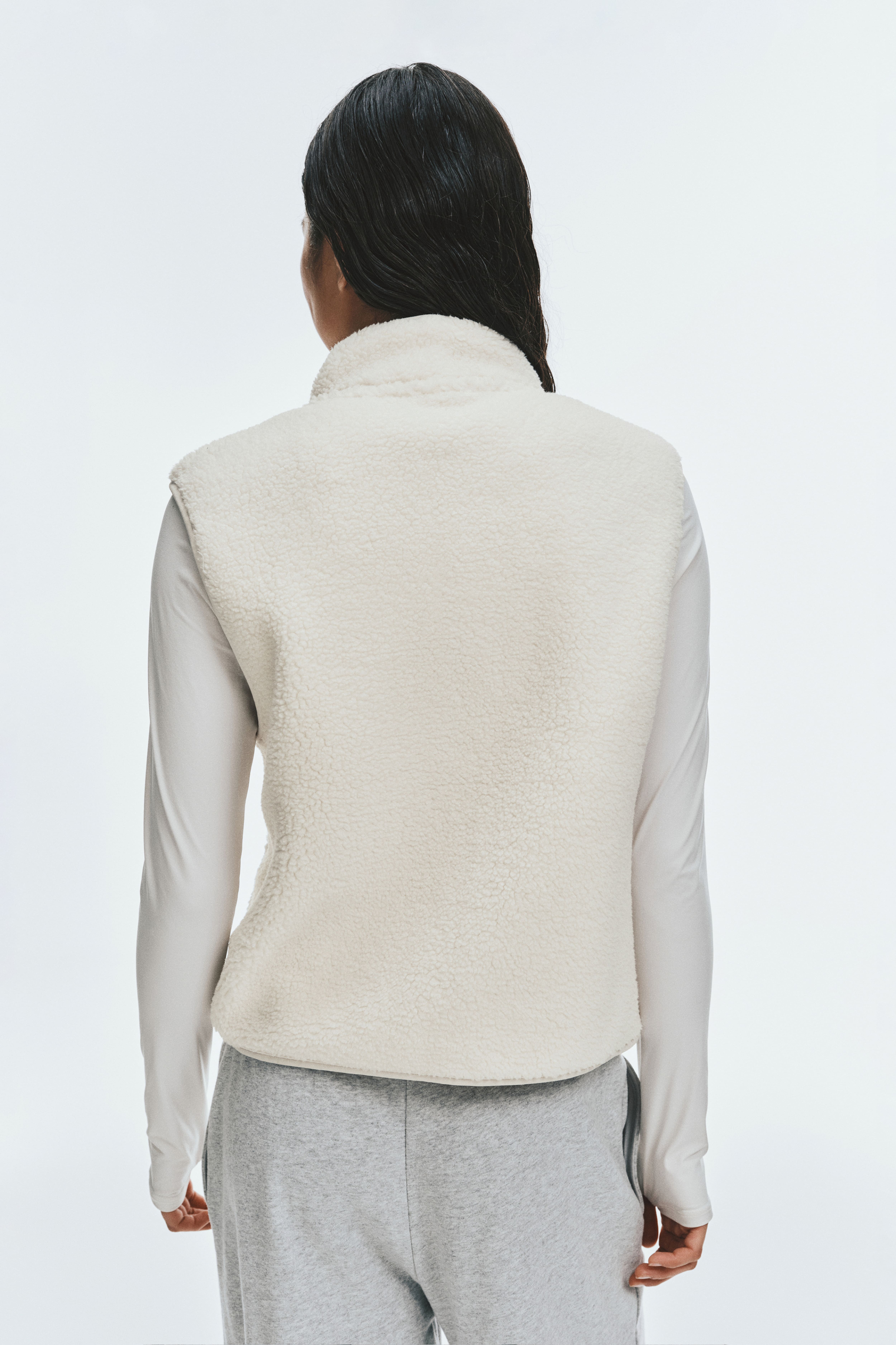 Veste de sport ample en polar
