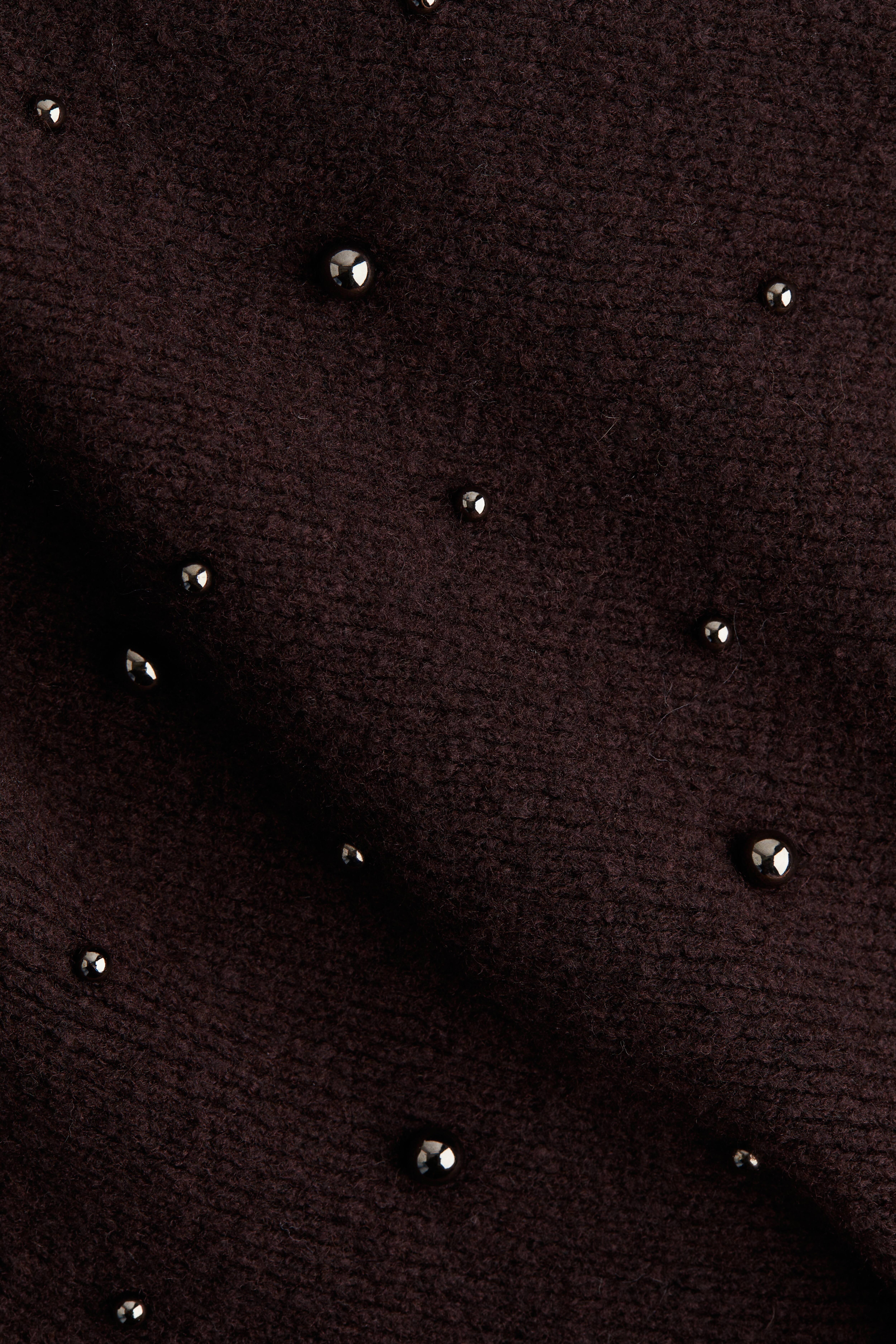 Bead-Embellished Bandeau Top
