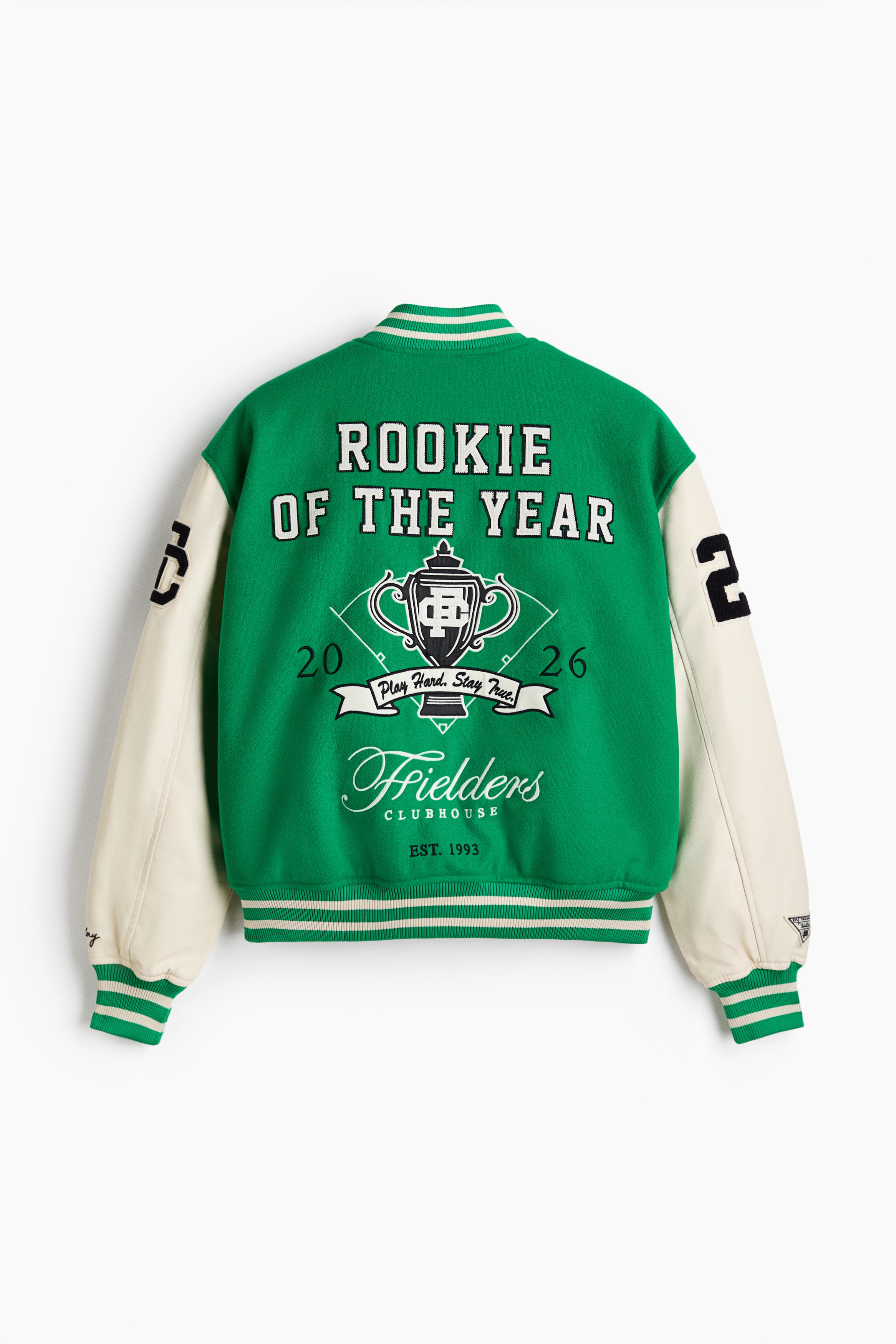 デザインスタジャン - ブラック／Fielders Clubhouse - Men | H&M JP