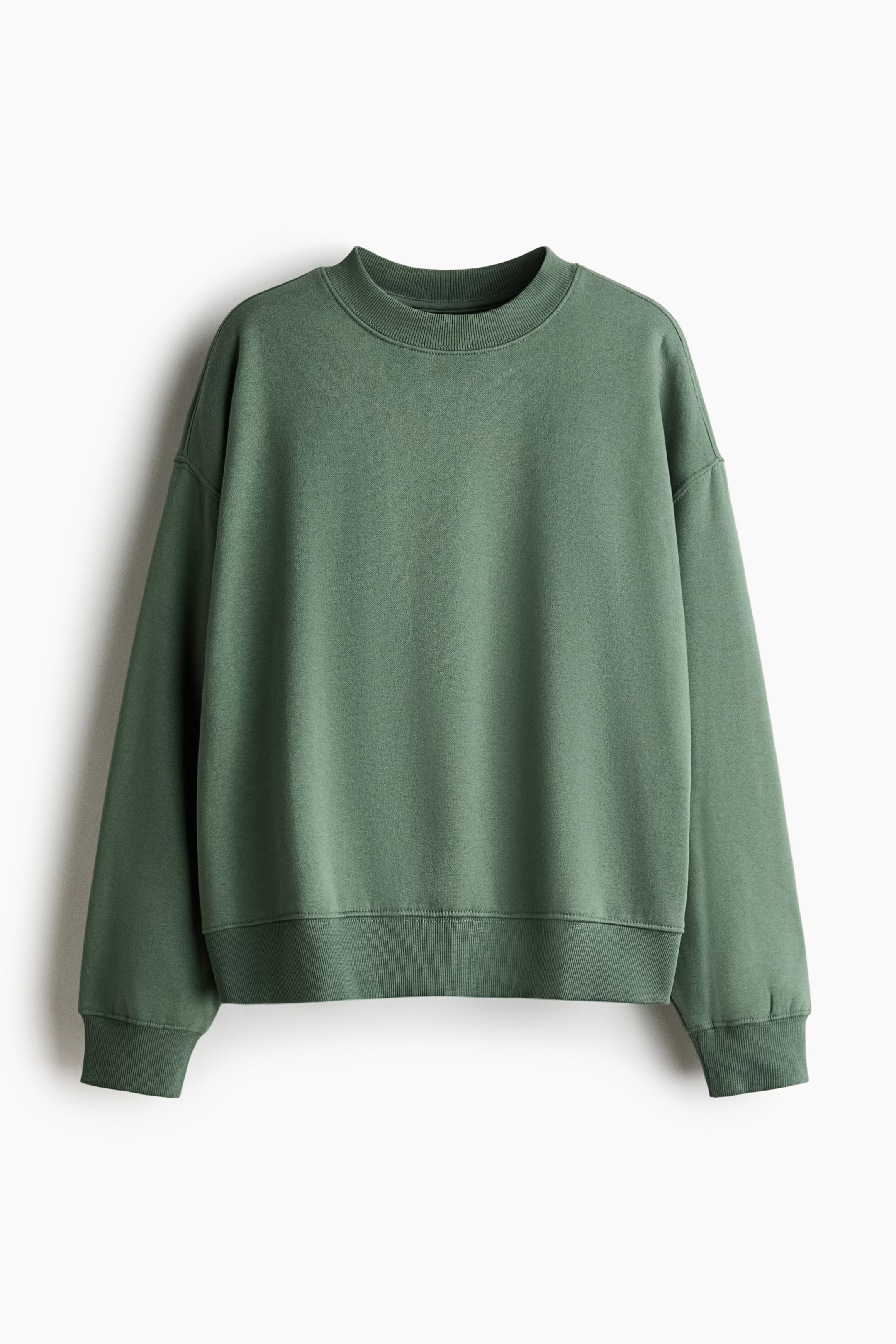 Ver imagem maior: Sweatshirt oversize - Verde cinza - SENHORA | H&M PT 1