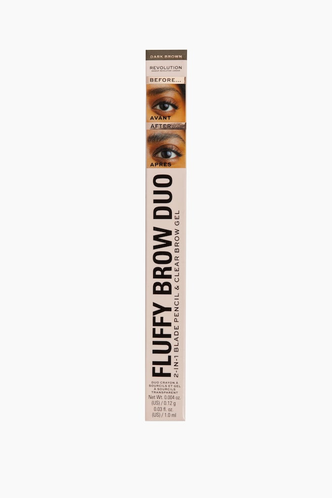 Fluffy Brow Filter Duo - Dark Brown/Granite/Medium Brown/Bronde/Ash Brown - 1