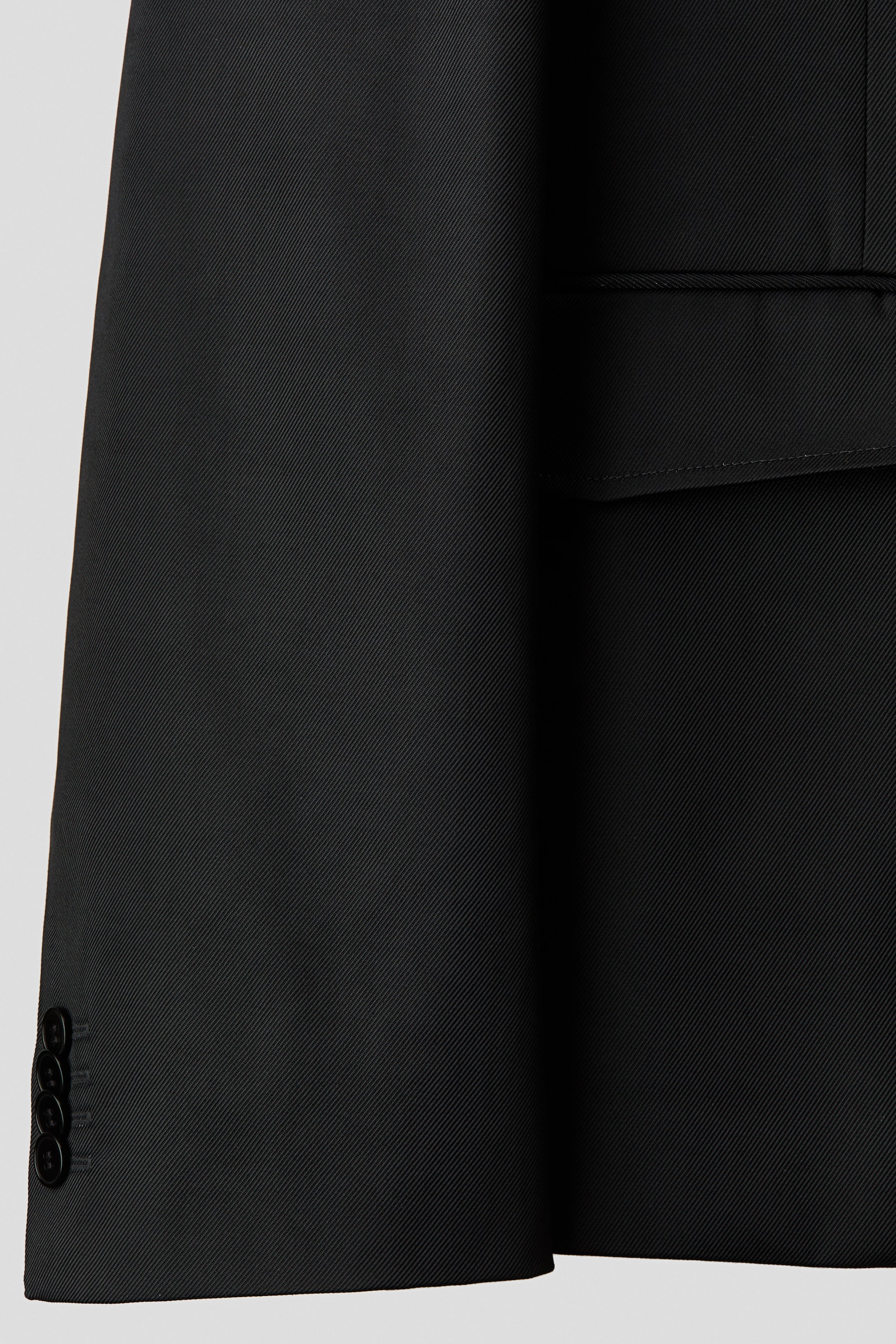 Slim-Fit Single-Breasted Twill Jacket