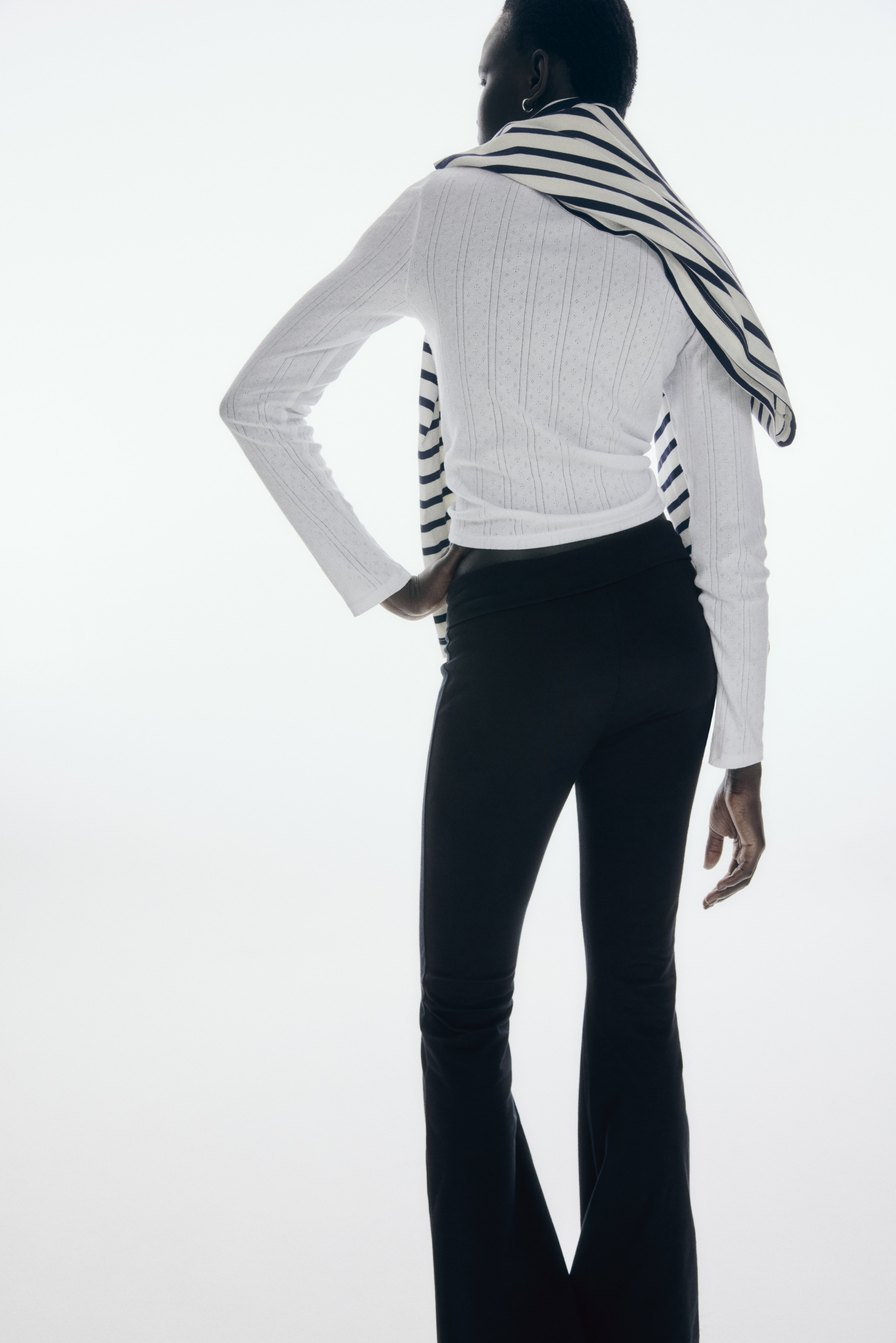 Flared leggings