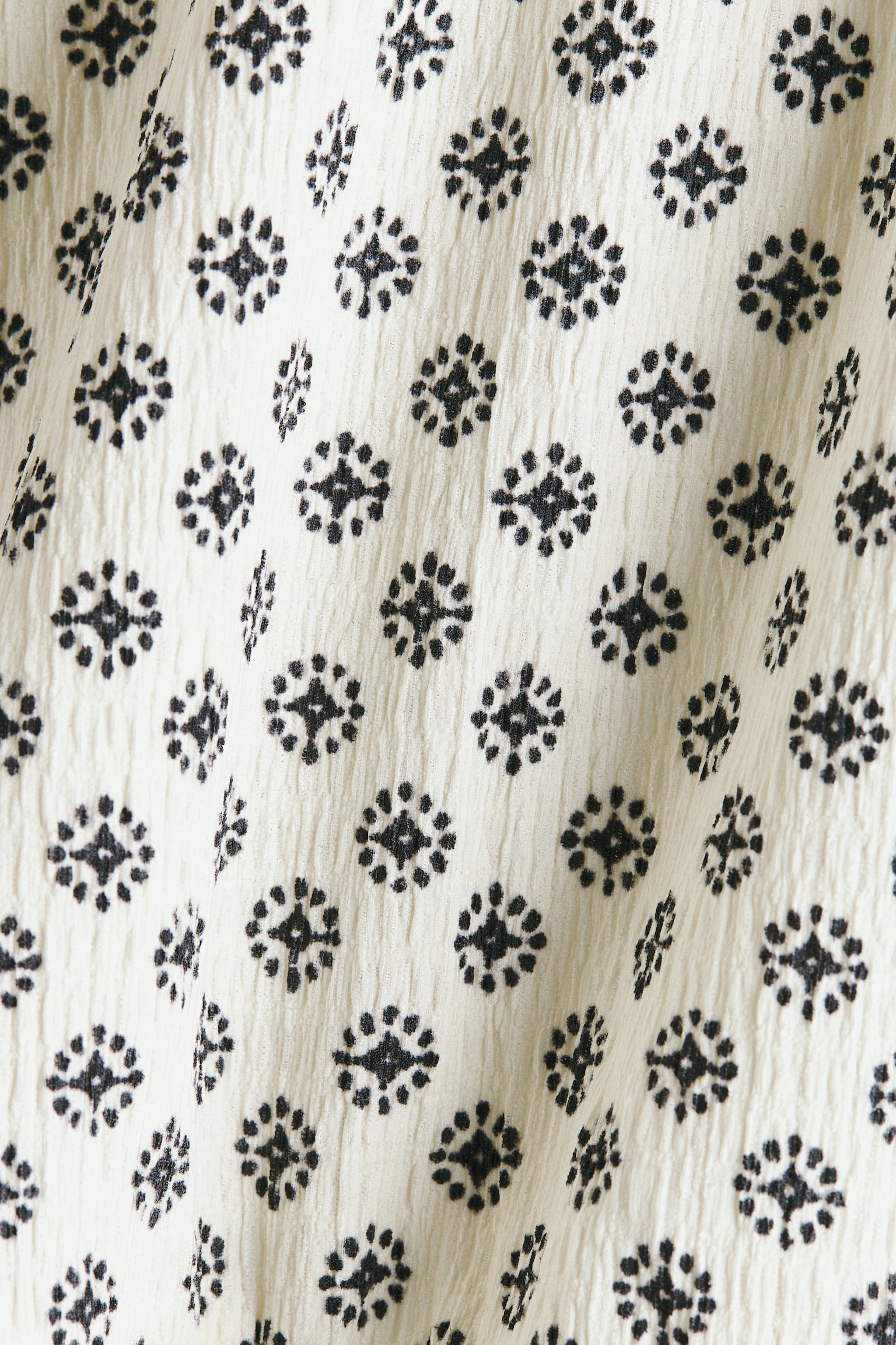 Robe smockée-Ivoire/motif - 3