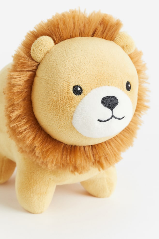 Soft toy - Beige/Lion/Light beige/Giraffe/Dark turquoise/Grey/dc/dc - 4