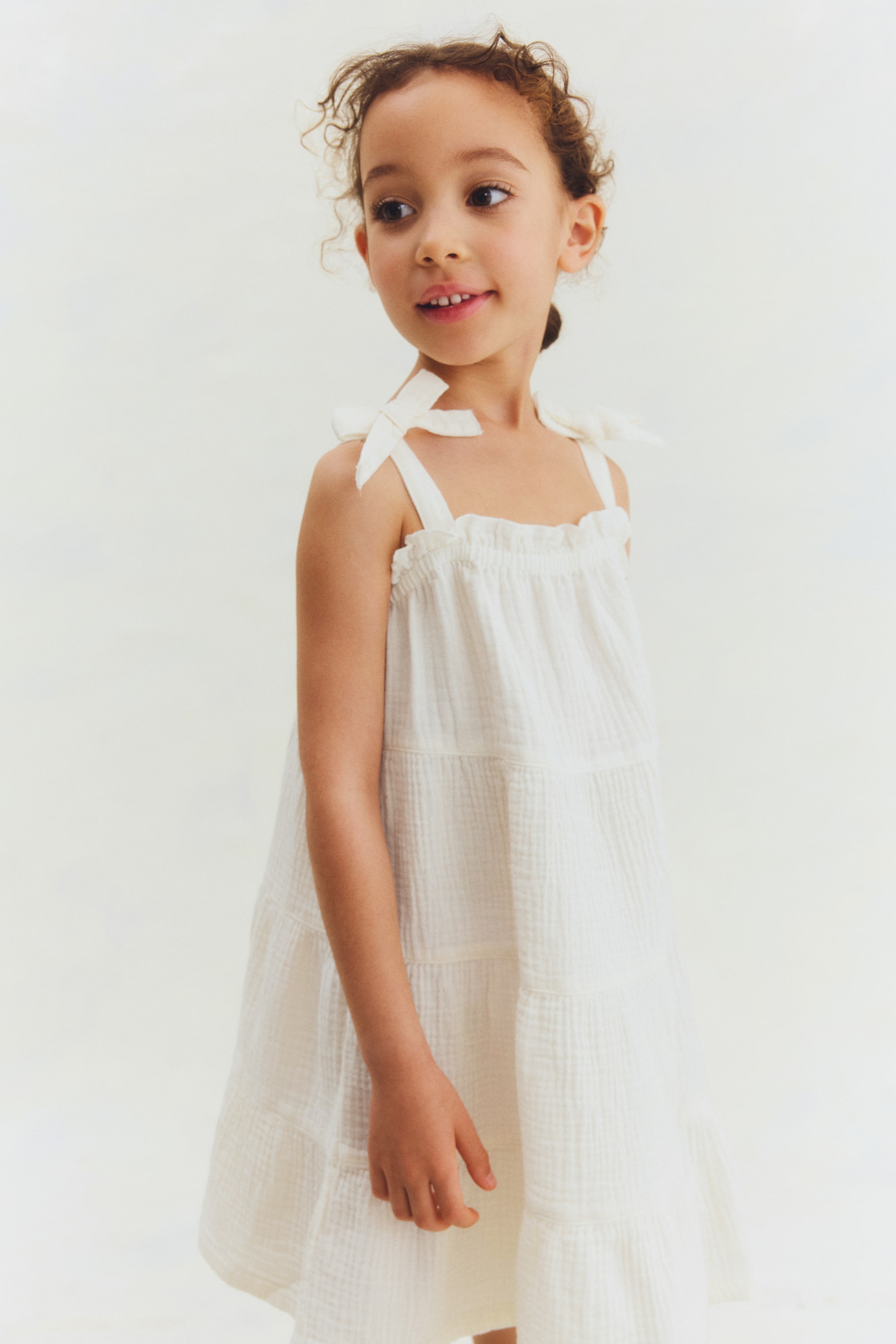 Robe en mousseline de coton