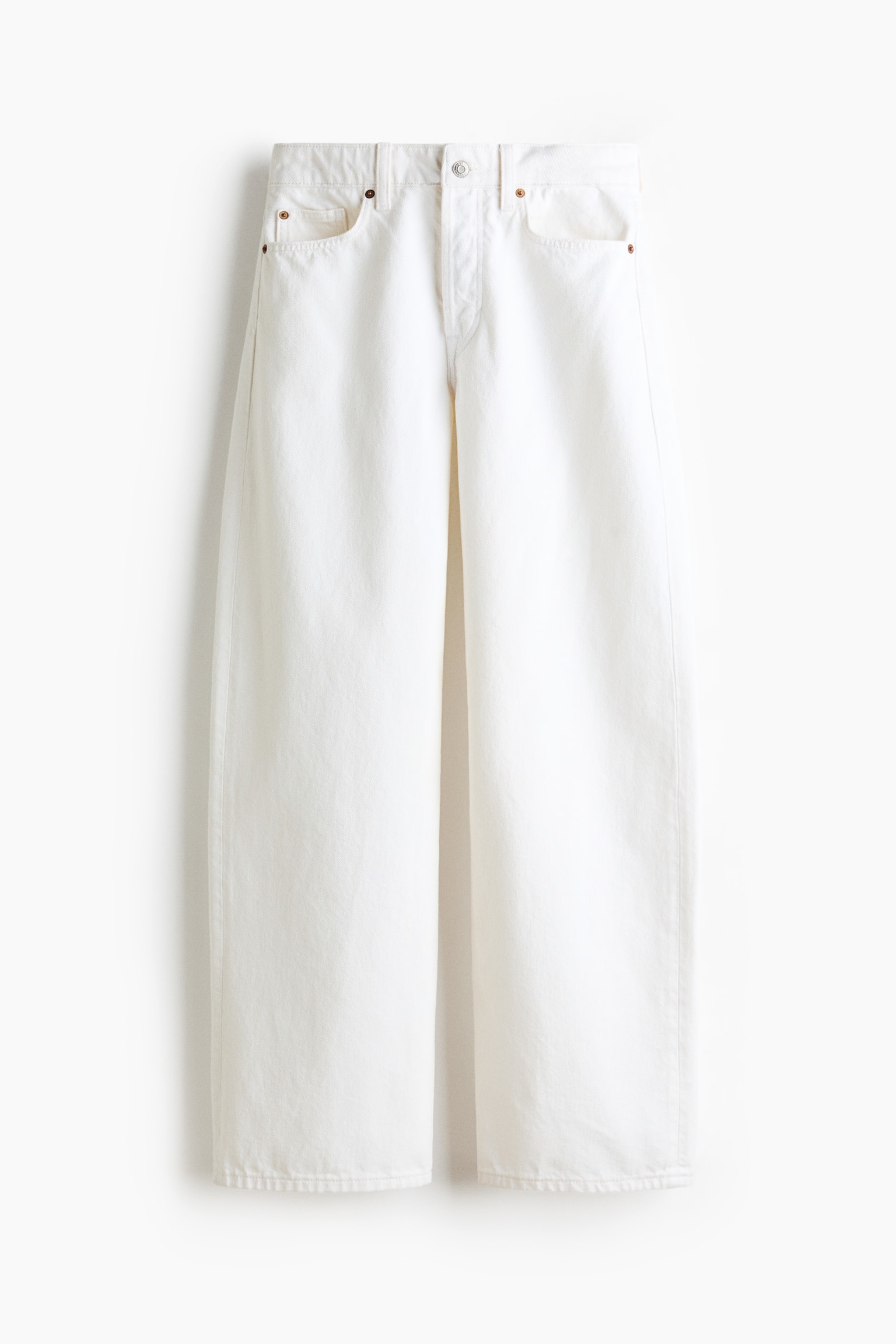 Baggy Regular Waist Jeans - Denim white/Denim black/Dark denim blue/Light denim blue/Denim blue - 1