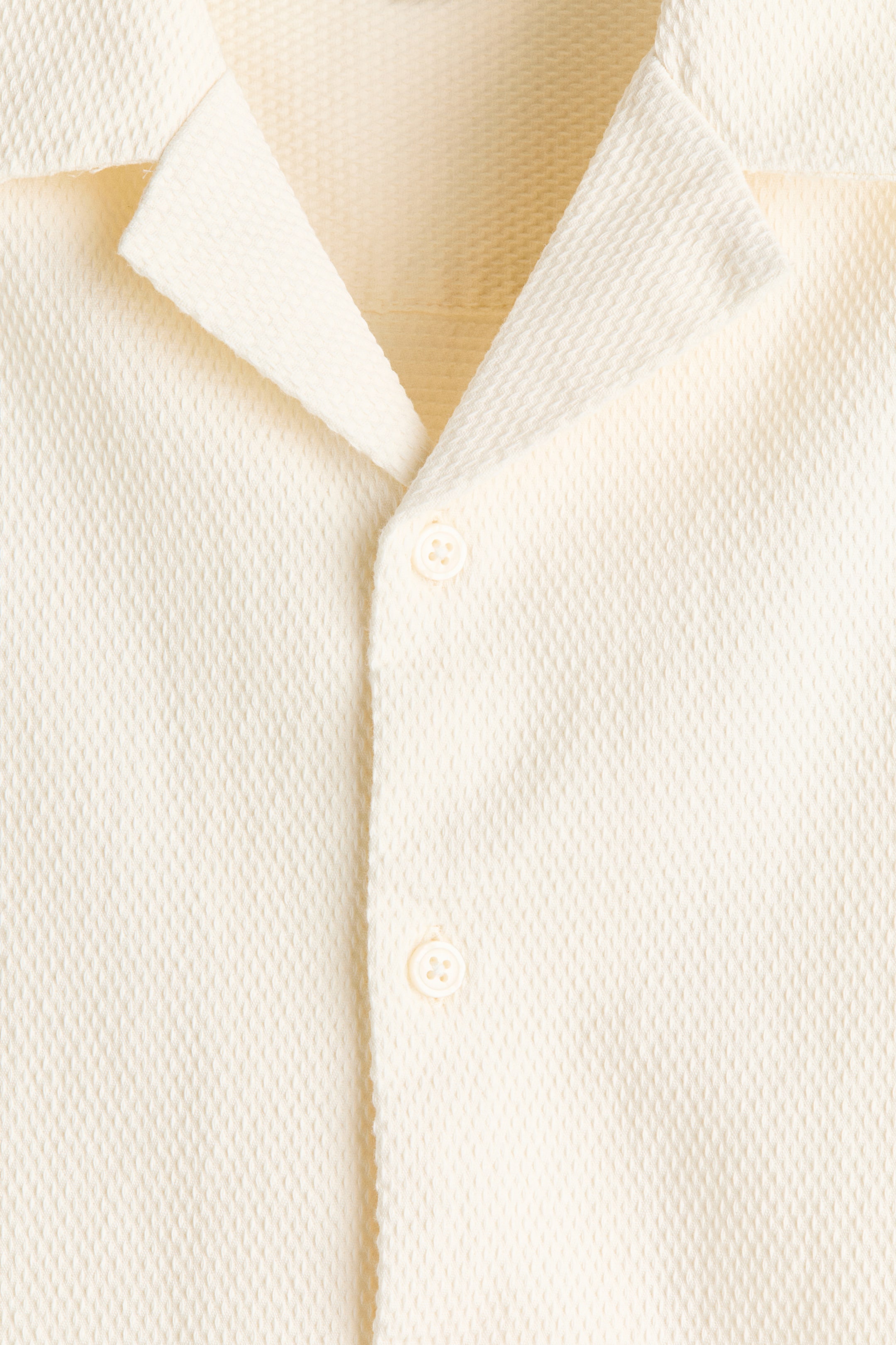 Relaxed-Fit Waffled Resort Shirt