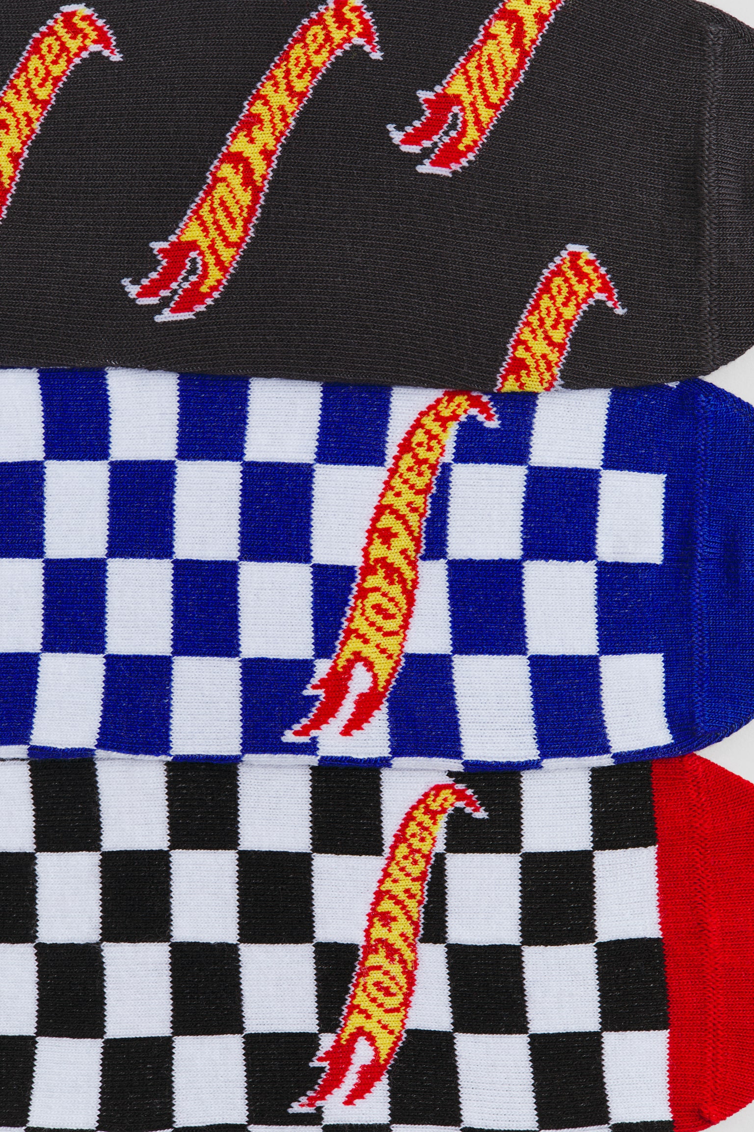 Набір із 5 пар шкарпеток із малюнками - Чорний/Hot Wheels/Жовтий/Pokémon/Блакитний/Їжак Сонік/Блакитний/автомобілі/Блакитний/Людина-Павук/Світло-блакитний/Блуї/Зелений хакі/Jurassic World/Блакитний/Ліло і Стіч/Зелений/Снупі/Сірий/Marvel Comics/М'ятно-зелений/Блуї/Блакитний/Paw Patrol/Чорний/Batman - 2