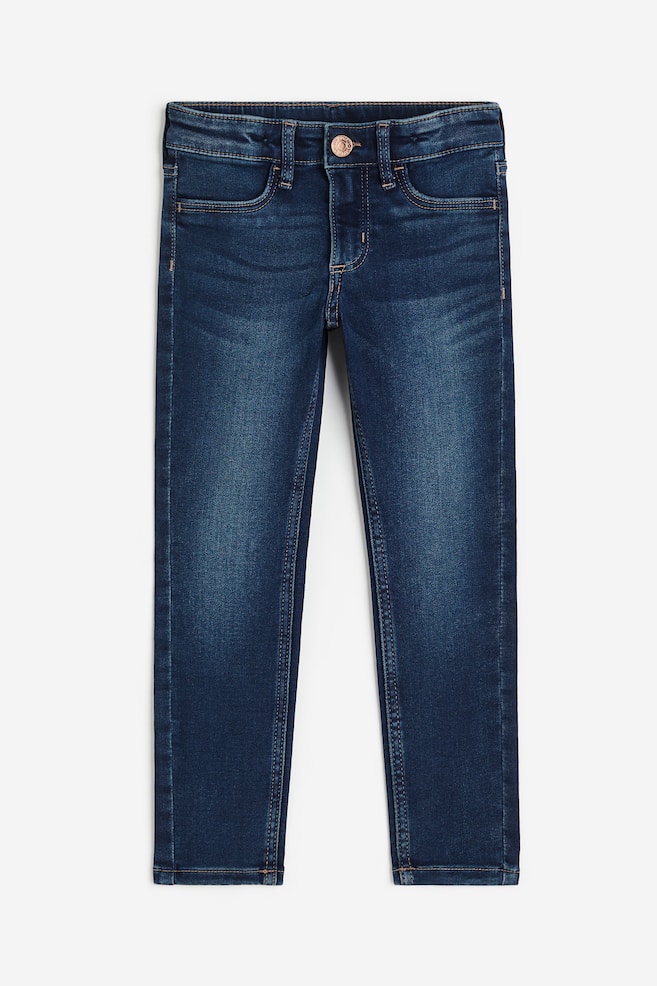 Super Soft Skinny Fit Jeans - Mörk denimblå/Denimblå/Denimblå/Ljus denimblå - 1