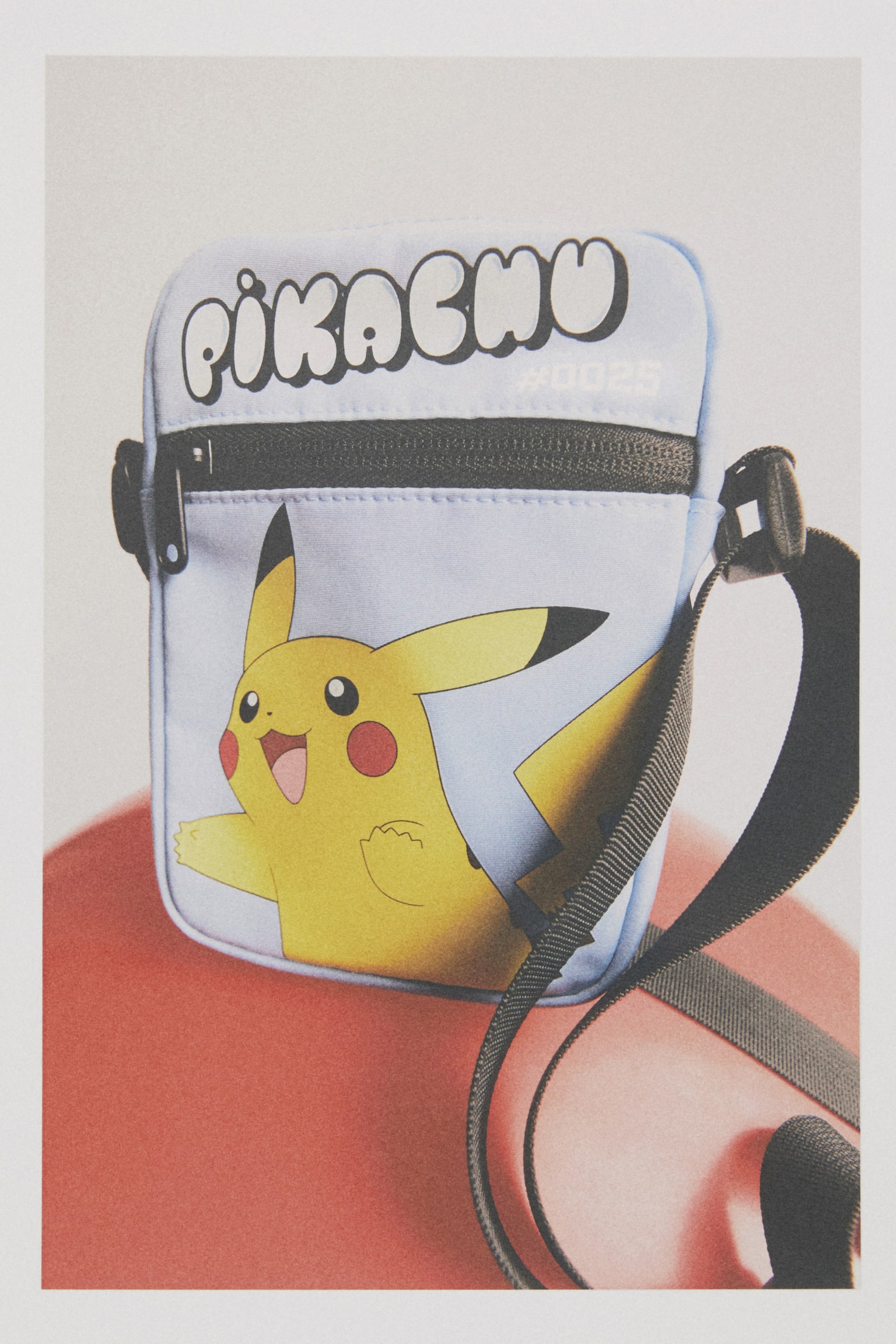 Printed crossbody bag - Light blue/Pokémon - 1