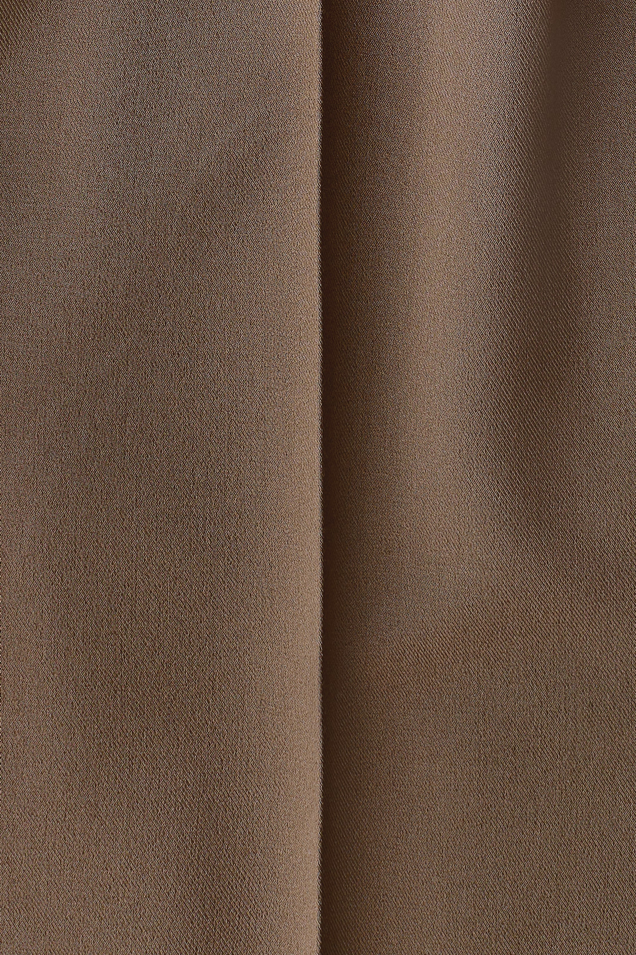 View larger image: Four-way stretch Wide Tailored trousers - Light brown - Men | H&M SG 3