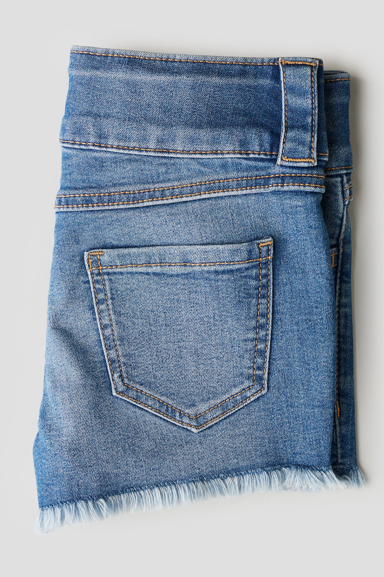 Twill shorts - Denim blue/Black - 2