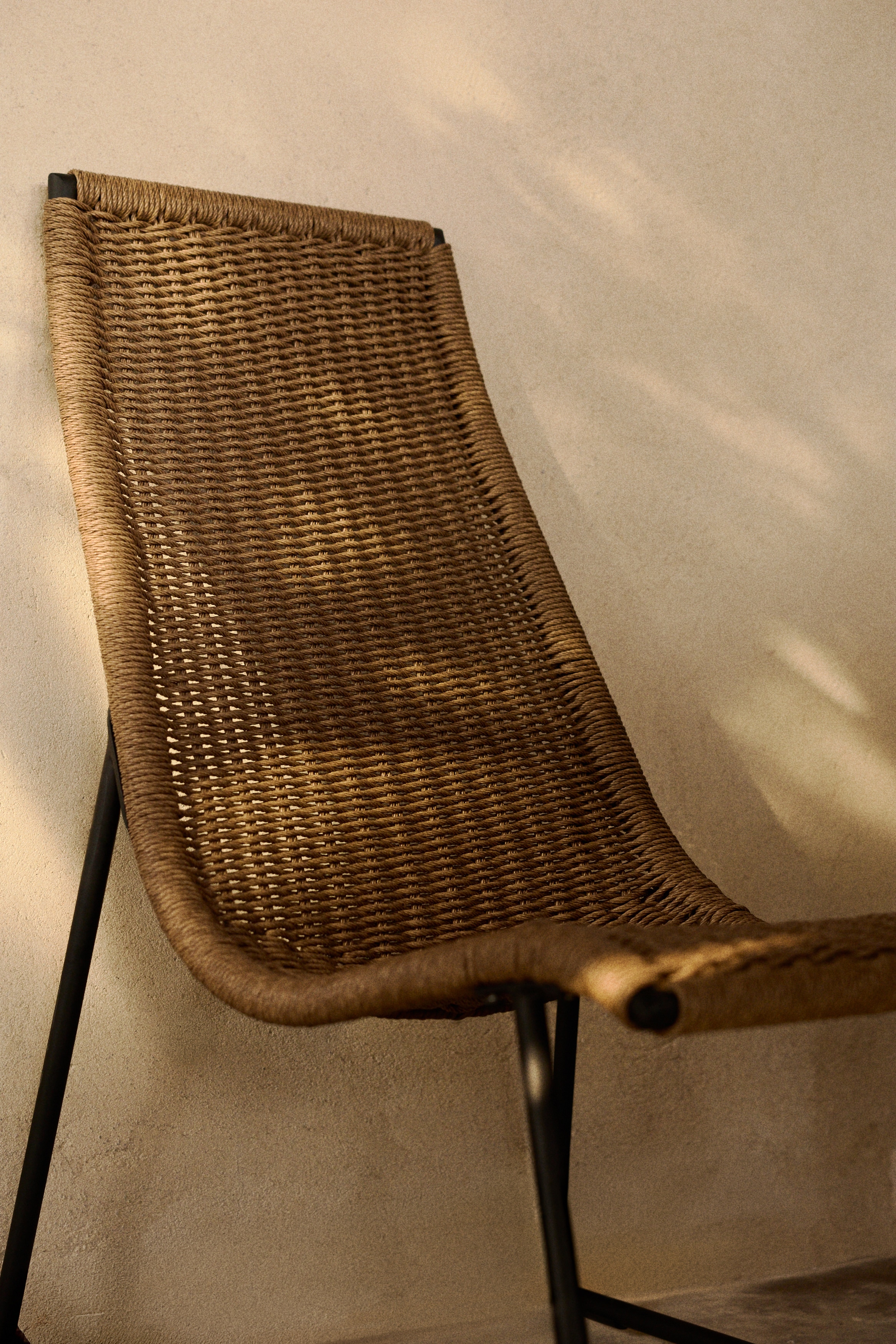 Loungesessel für den Aussenbereich - Braun