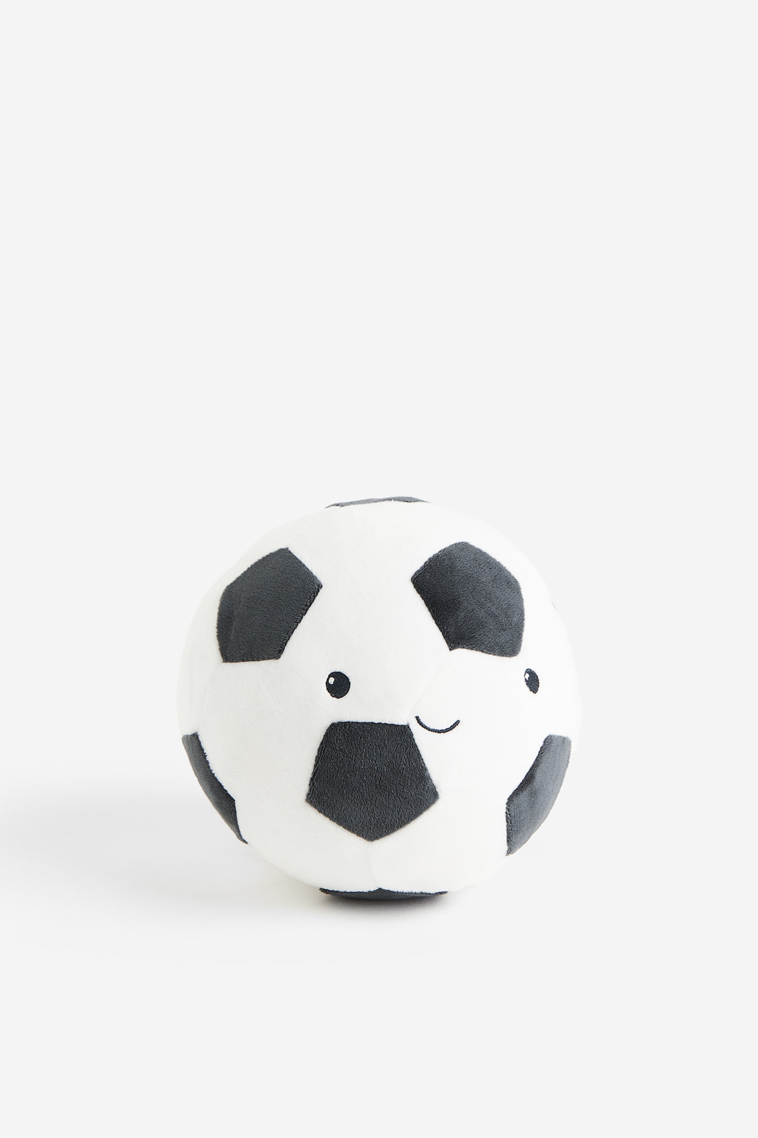 Soft toy ball - White/Black - 1