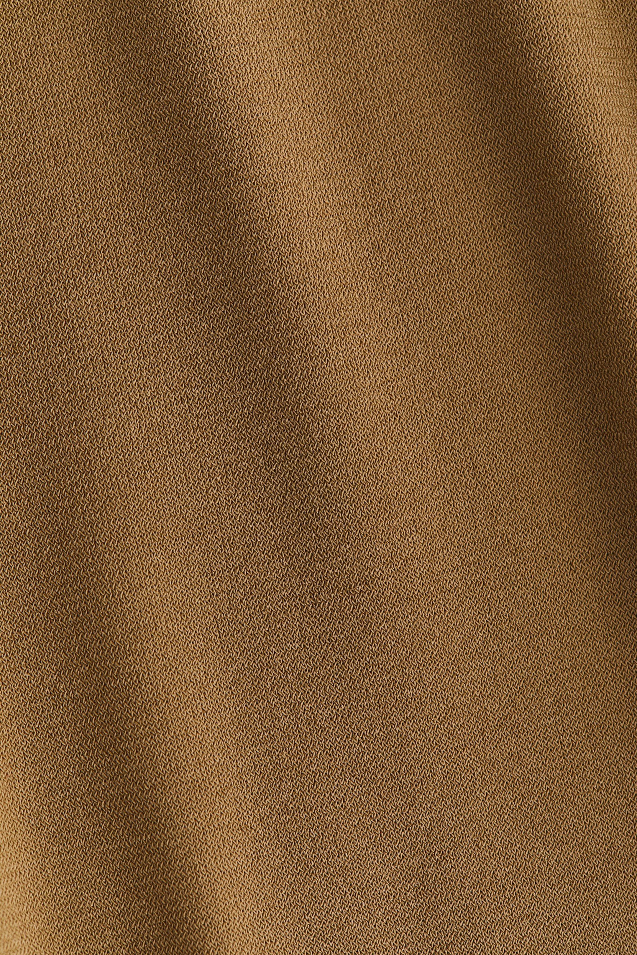 Draped Fine-Knit Pants