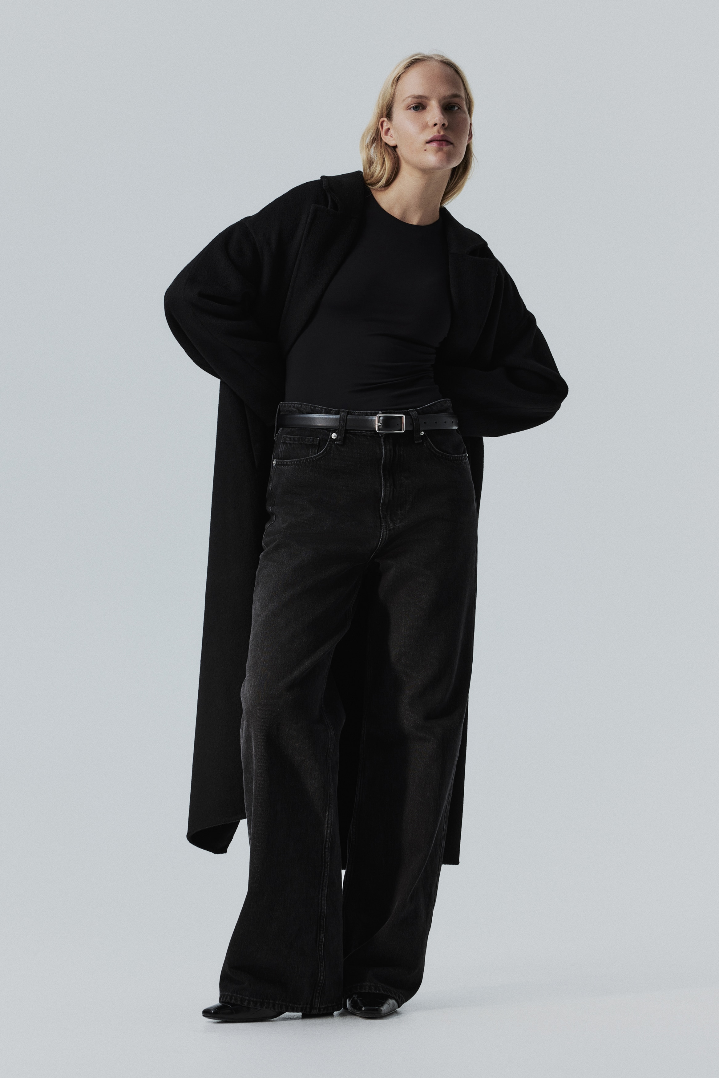 Majica dugih rukava Sculpting - Crna/Tamnosmeđa/Krem