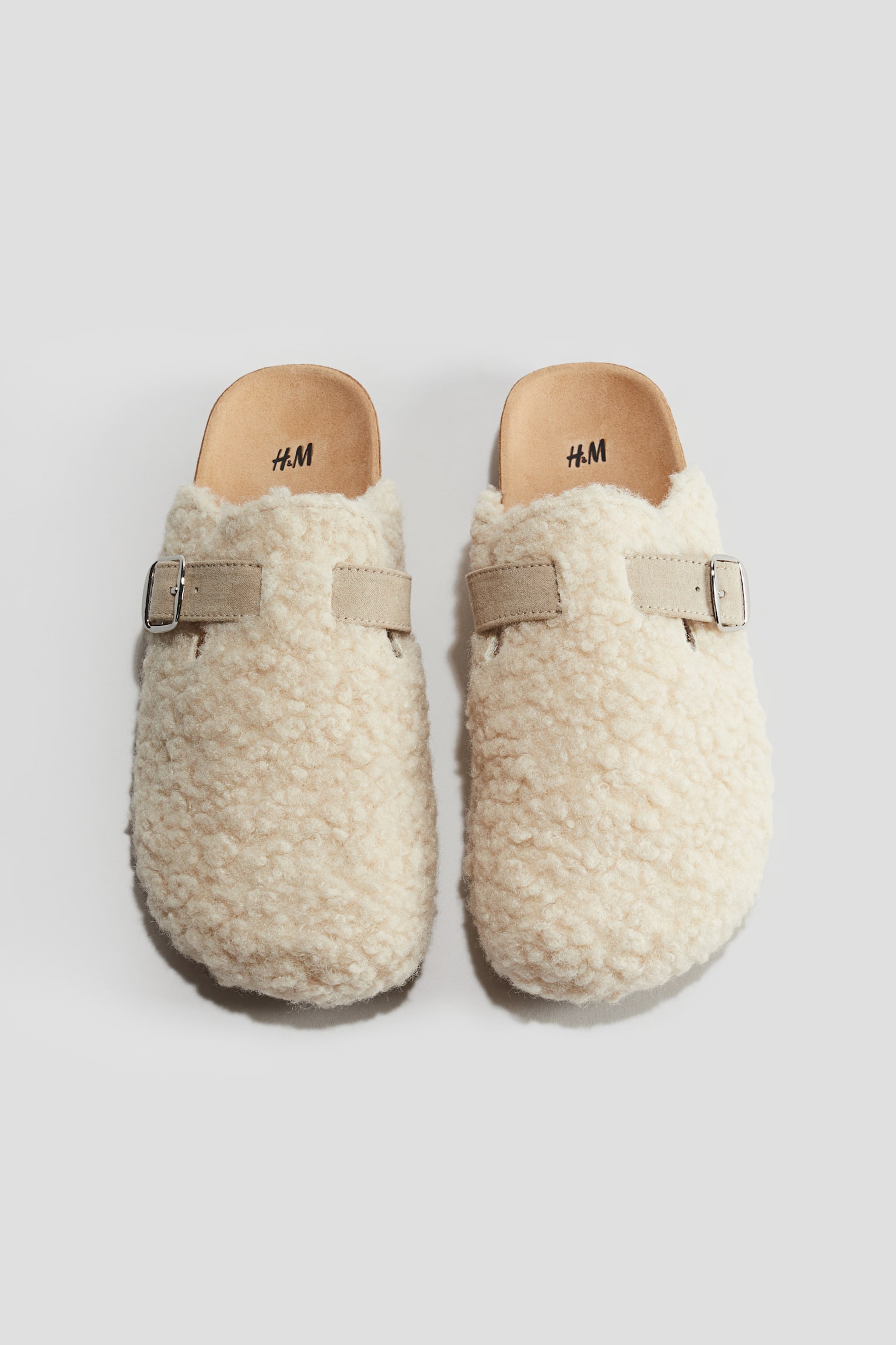 Teddy slippers - Cream - 3