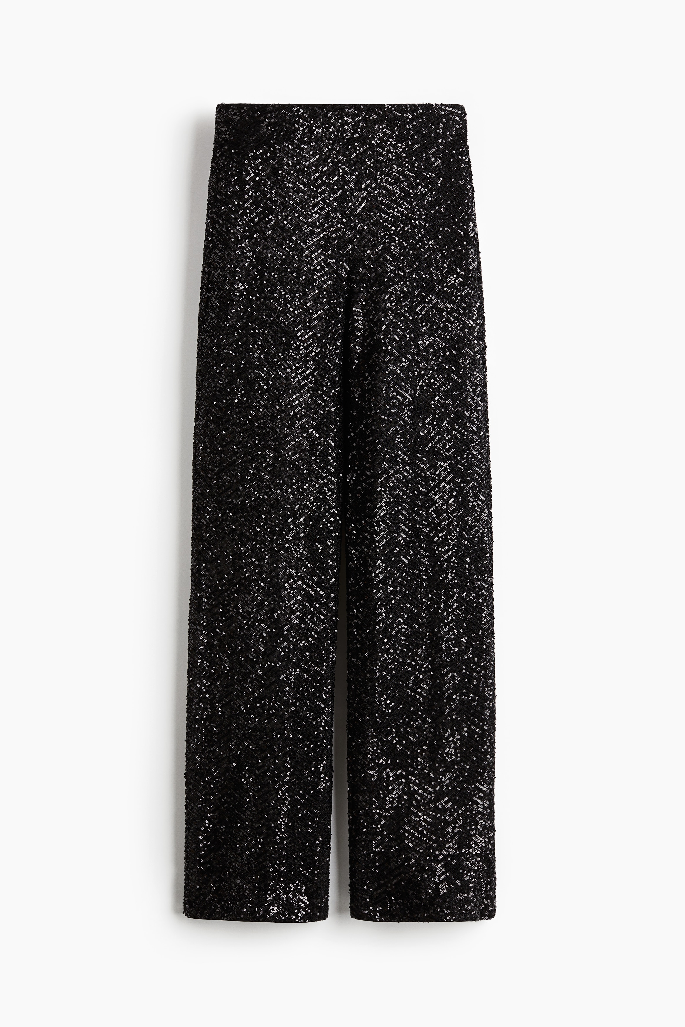 h and m glitter pants