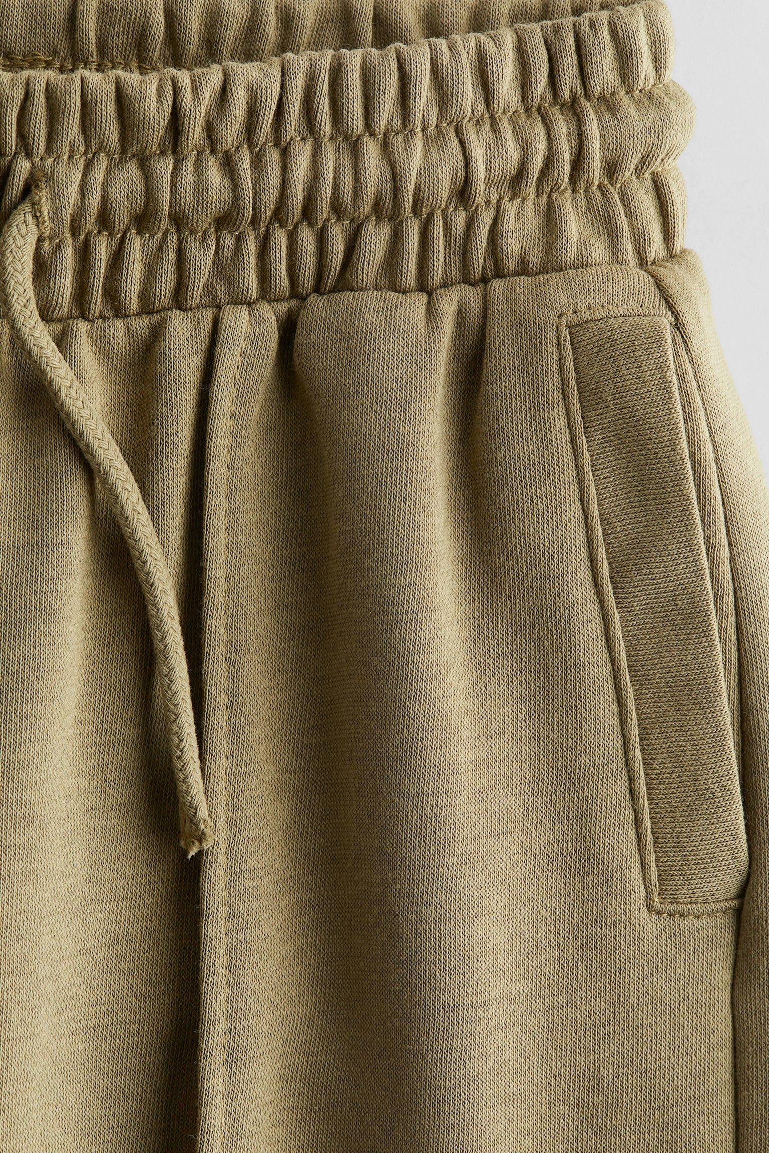 Детские брюки H&M Creased, цвет: Зелёный — фото 2