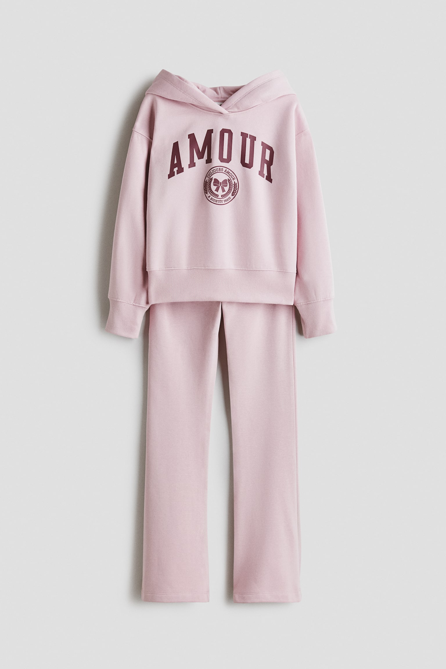 2-piece hoodie and joggers set - Light dusty pink/Amour/Navy blue/Le Marais