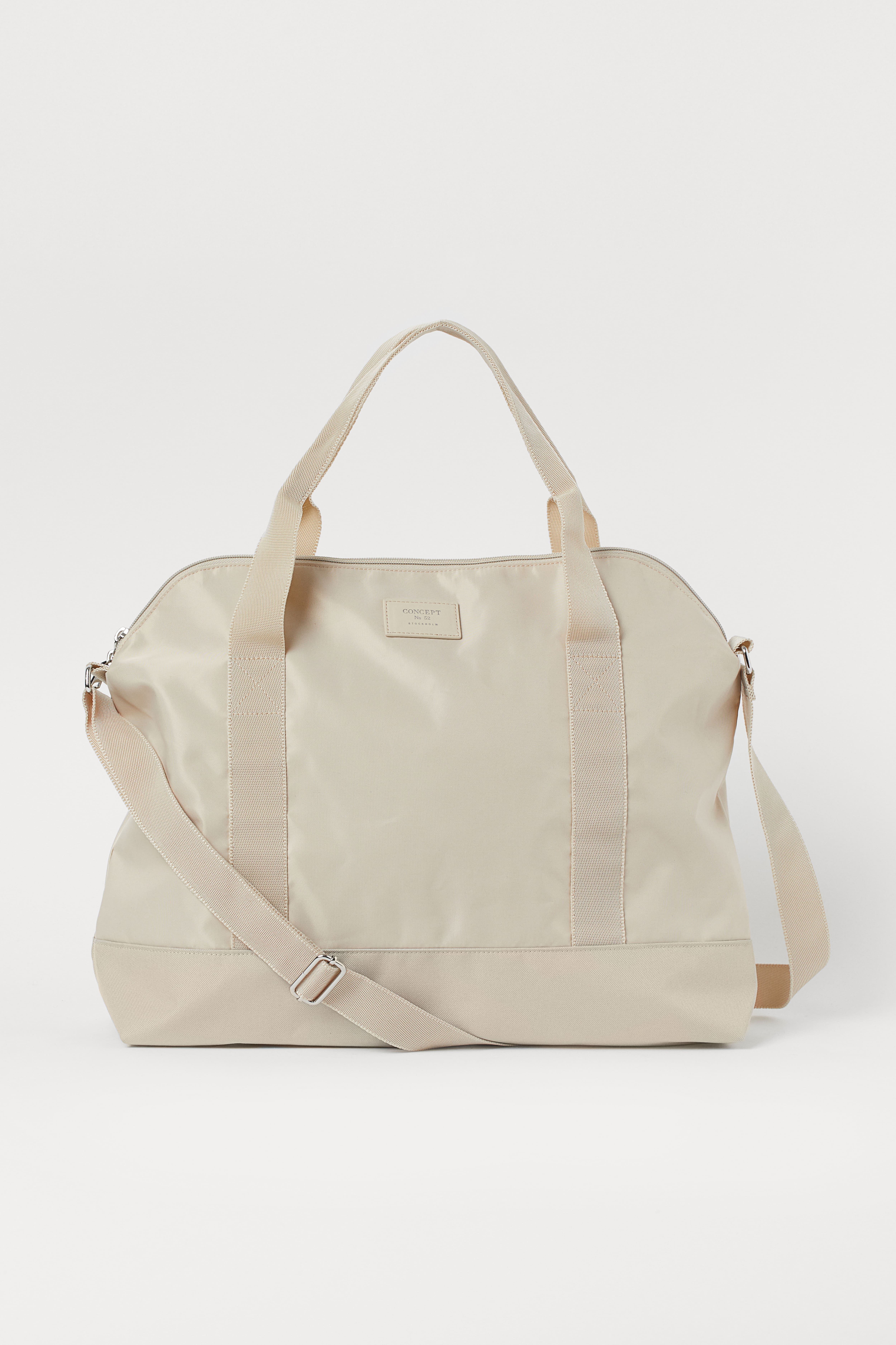 H&m leather weekend bag best sale