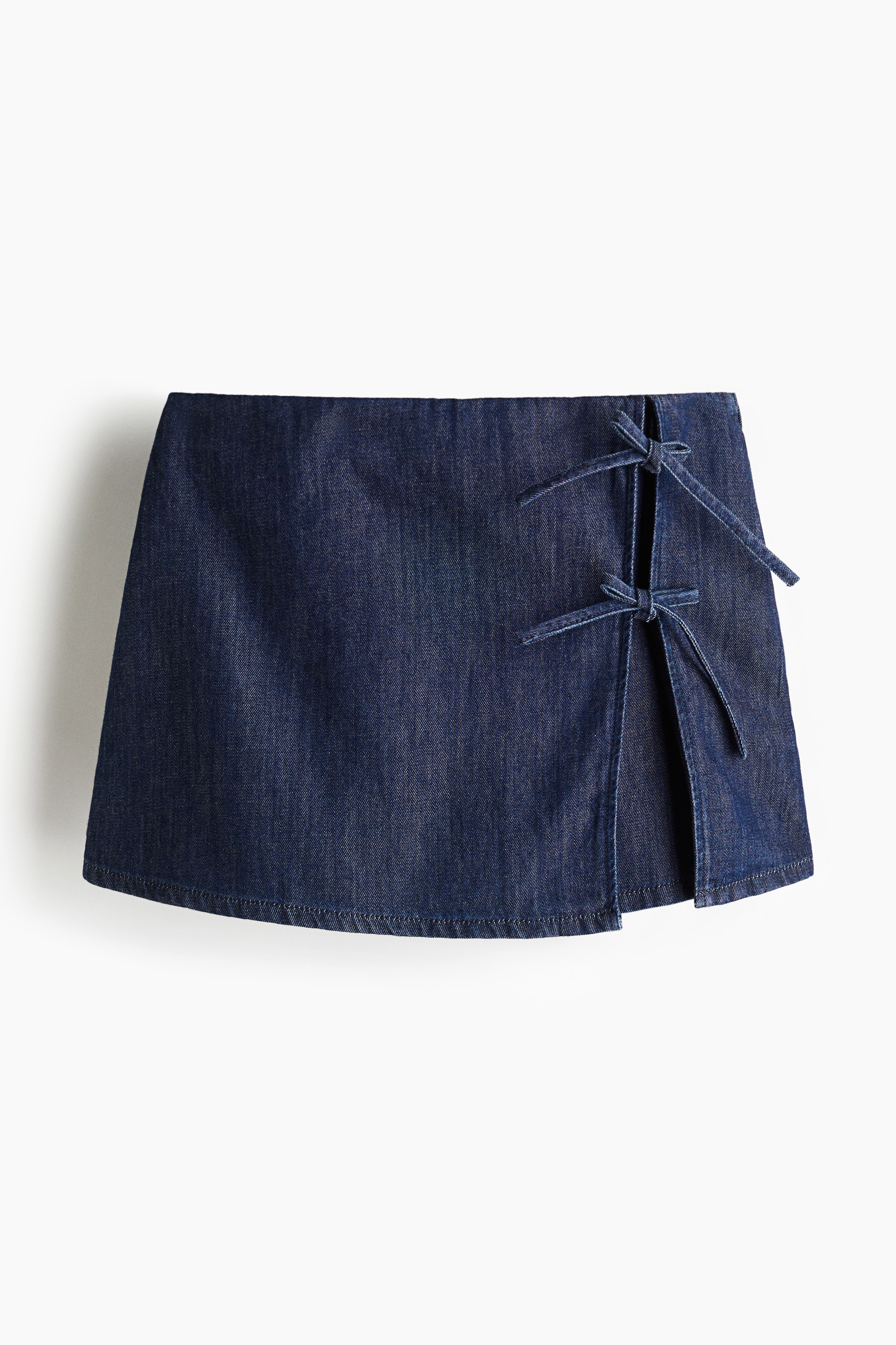 Denim skort