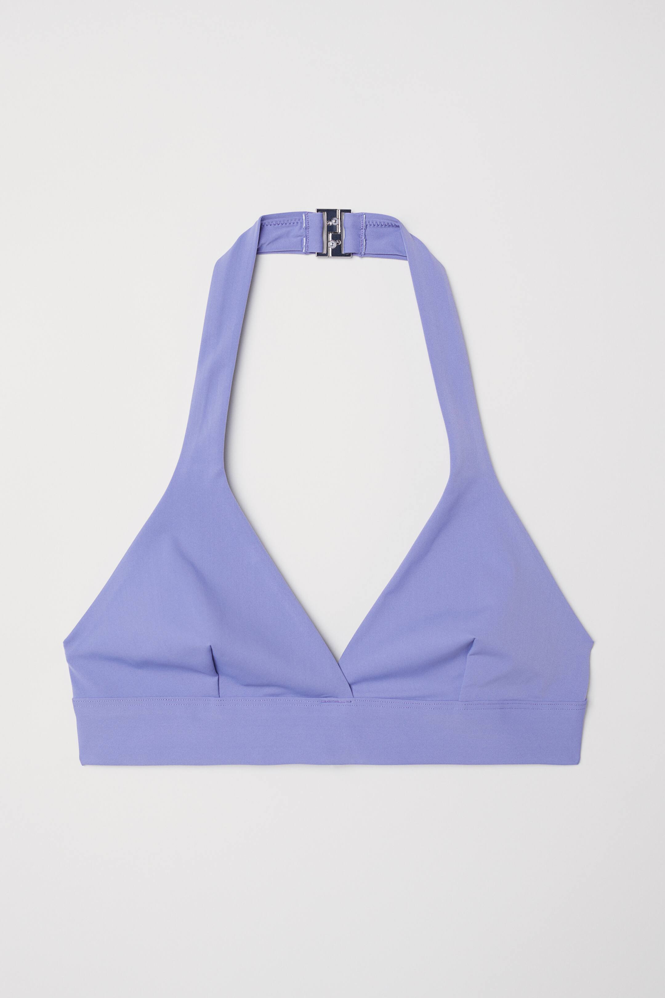 View larger image: Triangle bikini top - Light purple - Ladies | H&M 1