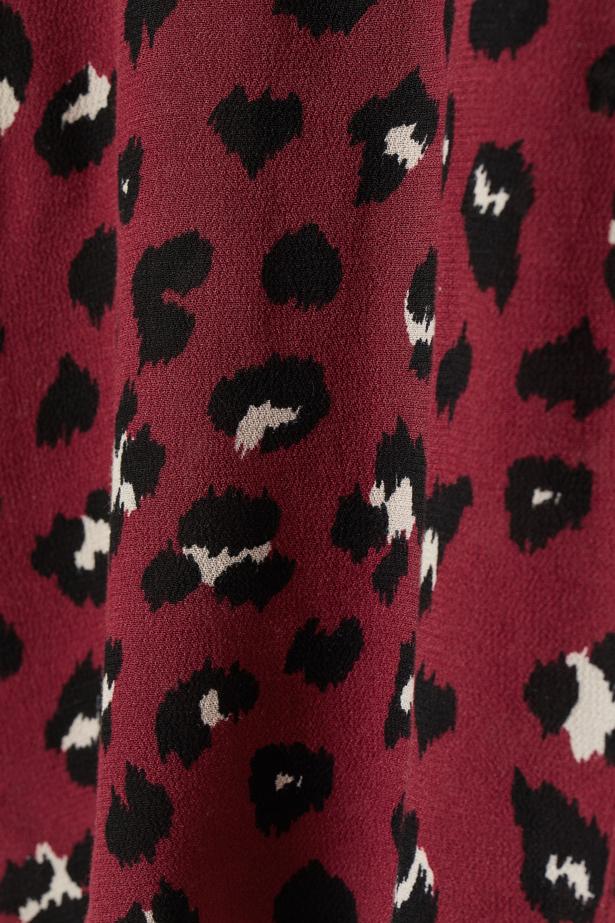 View larger image: Blouse - Rust red/Leopard print - Ladies | H&M IE 2