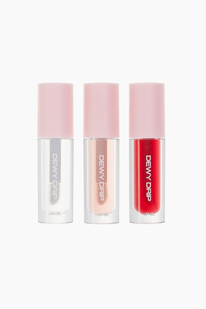 Lip Oil Trio - Red/Red/pink/orange - 1