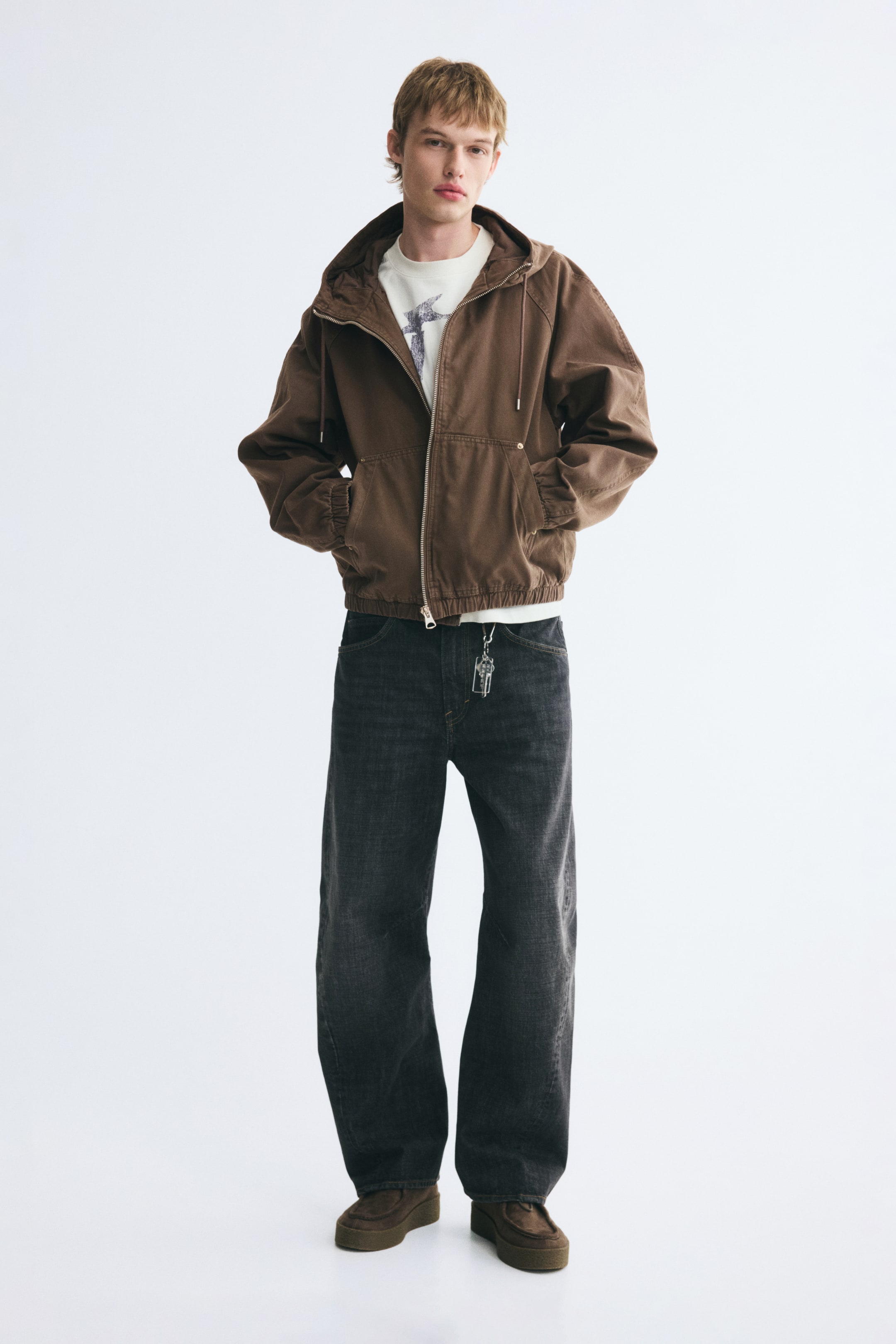 Veste de travail à capuche en coton