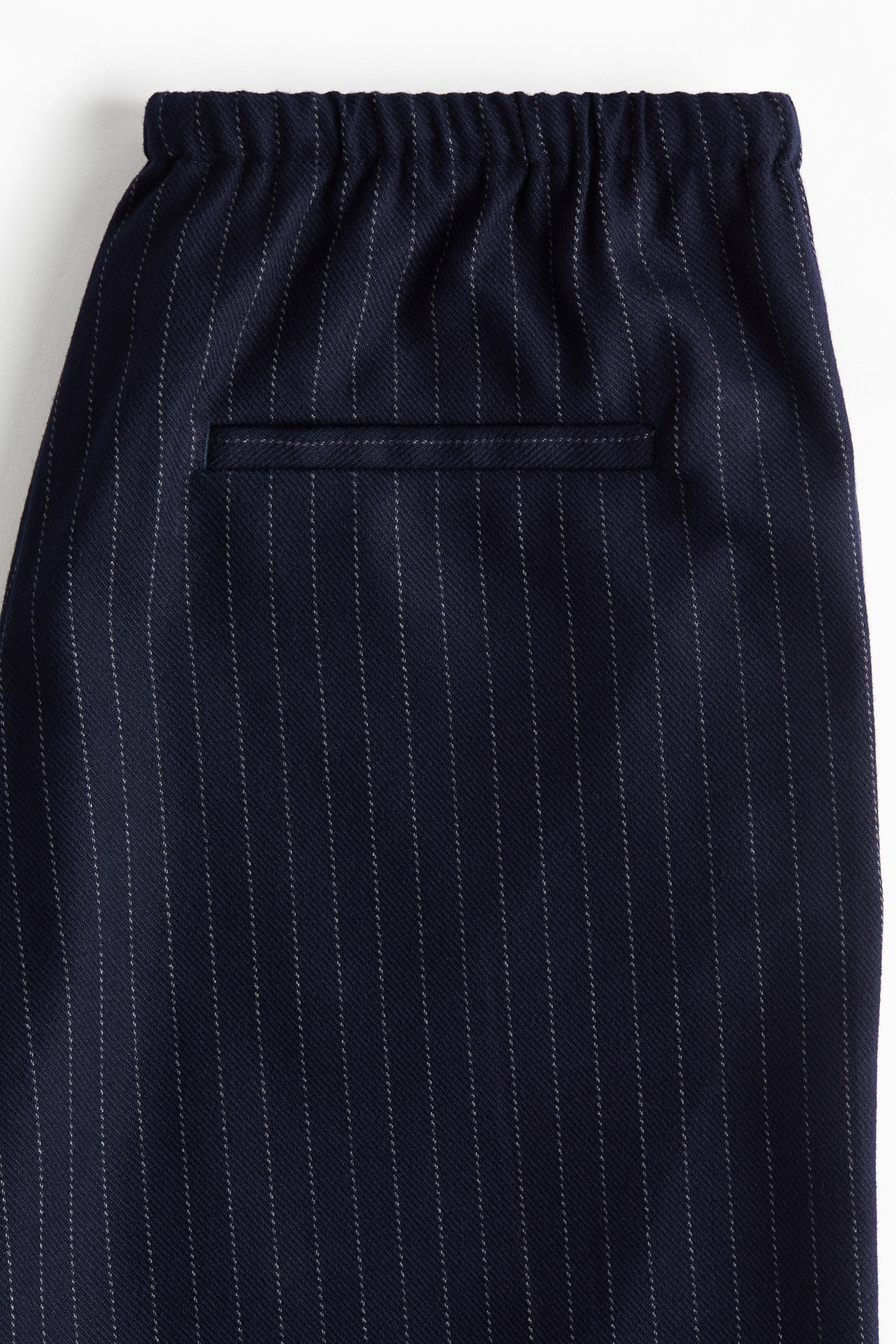 Ver imagen más grande: Pantalón con cordón de ajuste - Azul oscuro/Raya diplomática - MUJER | H&M ES 2