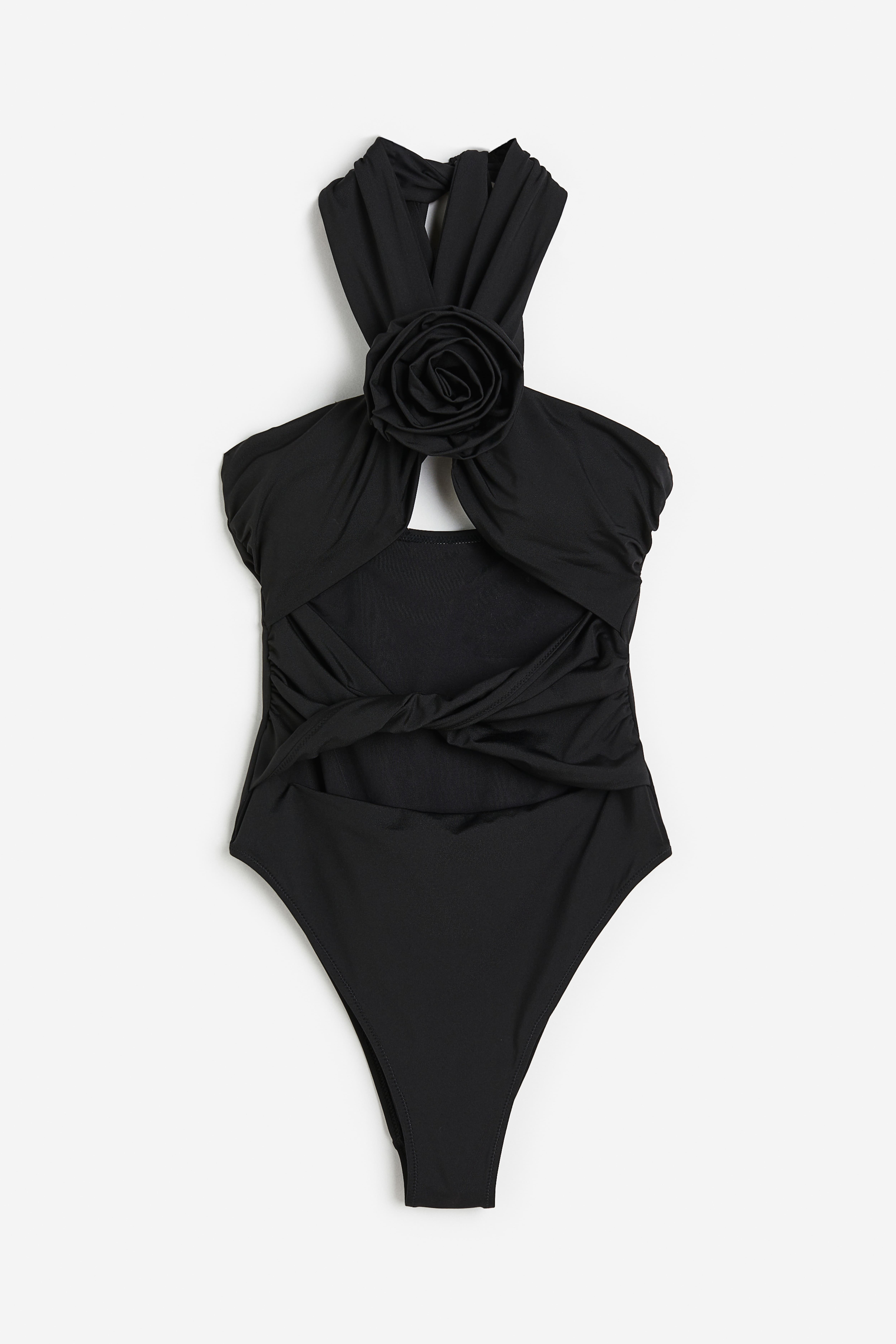 High leg Cut out Swimsuit