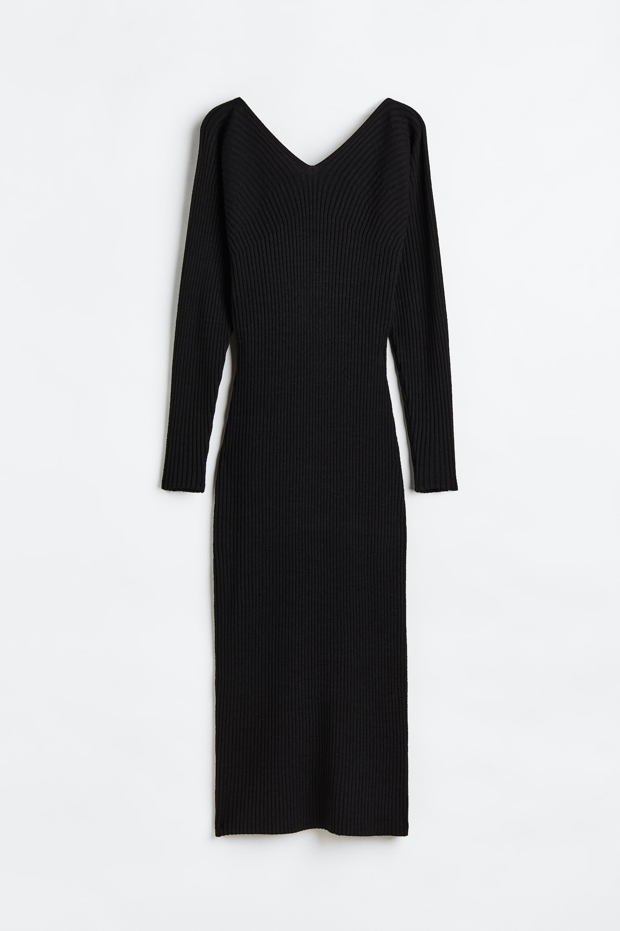 Ribbed Bodycon Dress - image 1