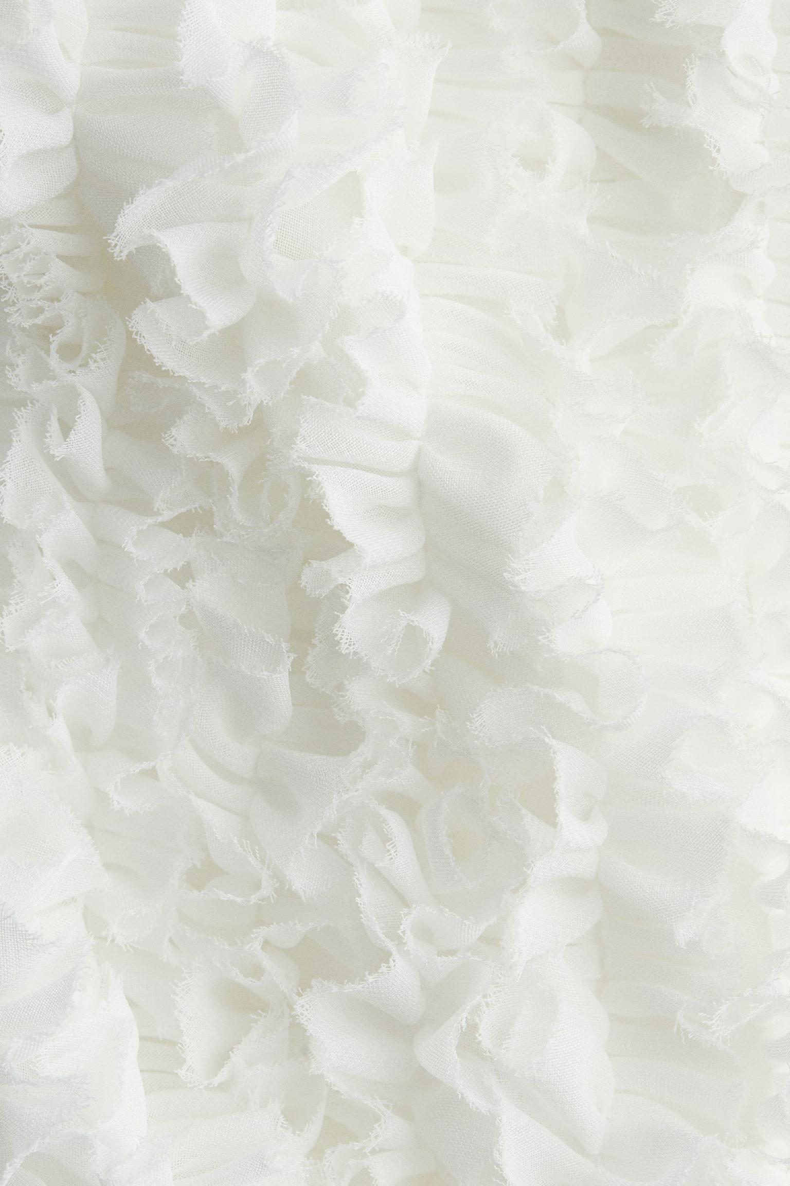 Oversized bow-collar blouse - White - 4